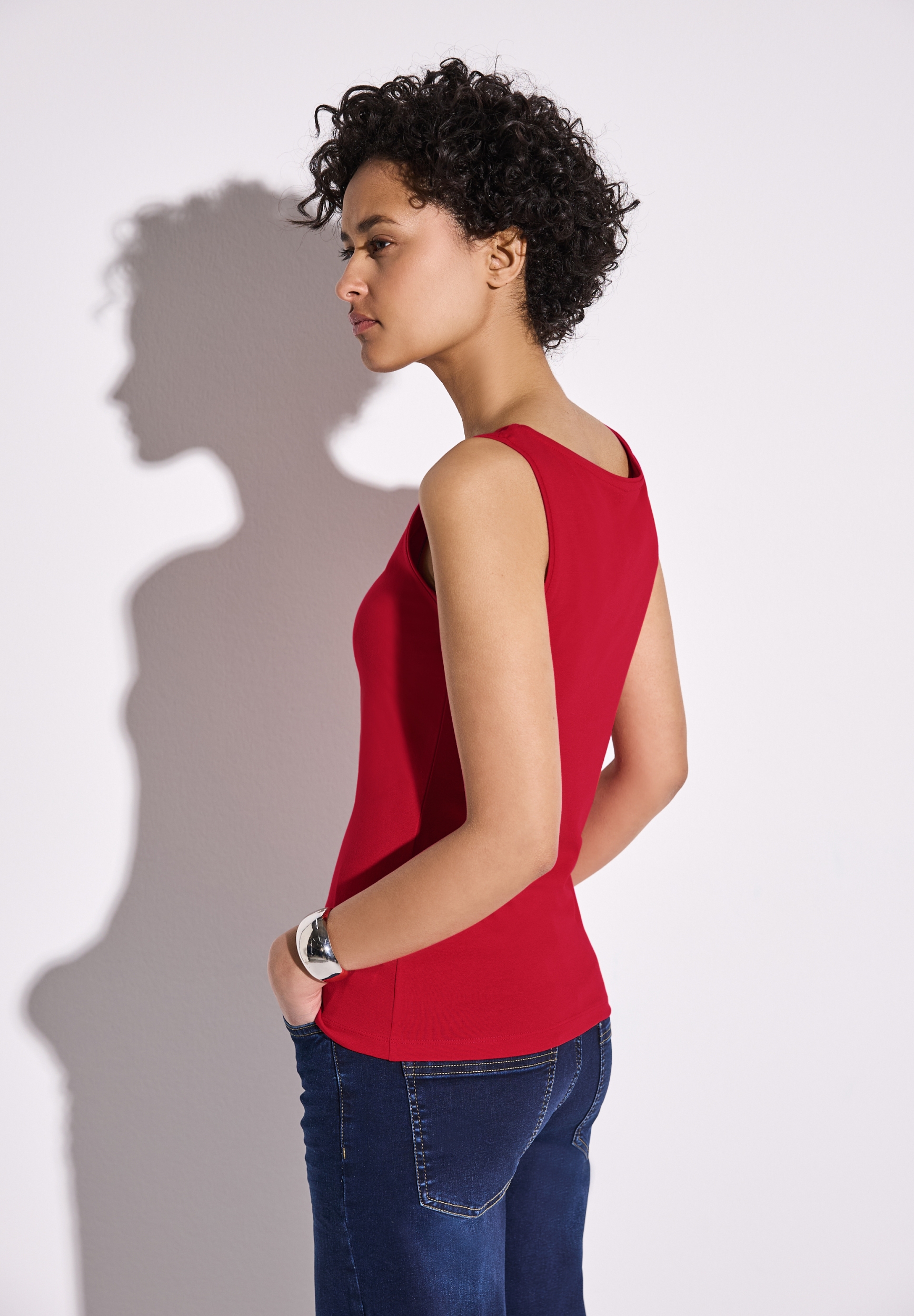 Basic Top in Unifarbe #4