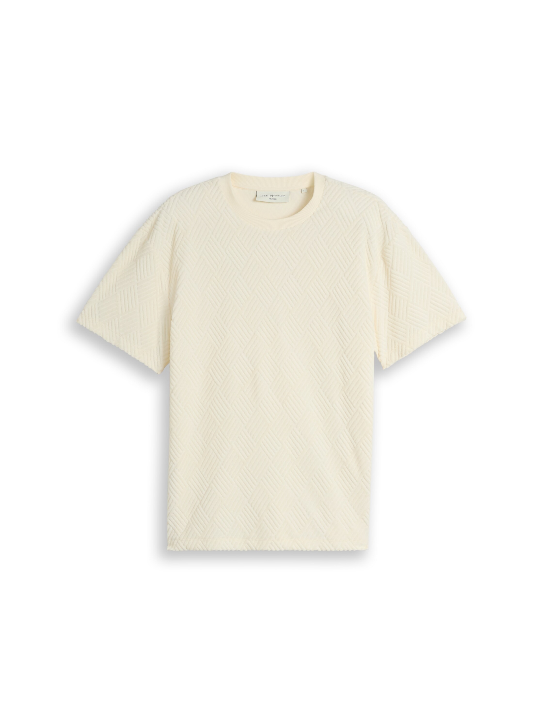 relaxed structured t-shirt #1