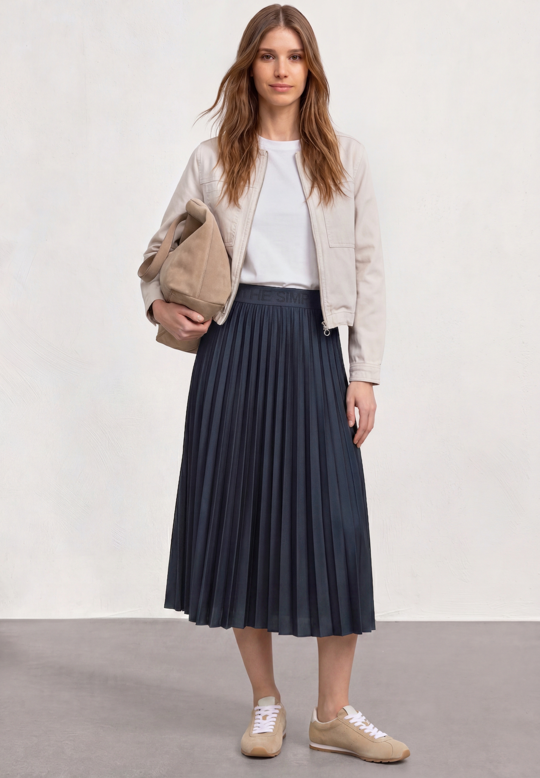 Midi skirt Plissée_solid #5