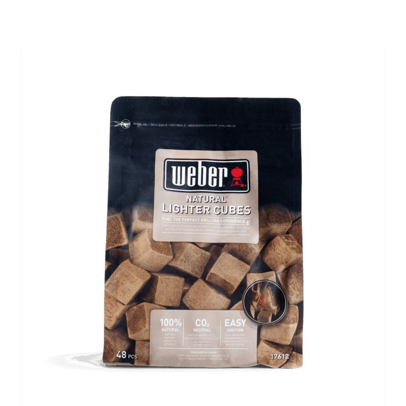 Weber Anzündwürfel braun - ökologisch 48 #1