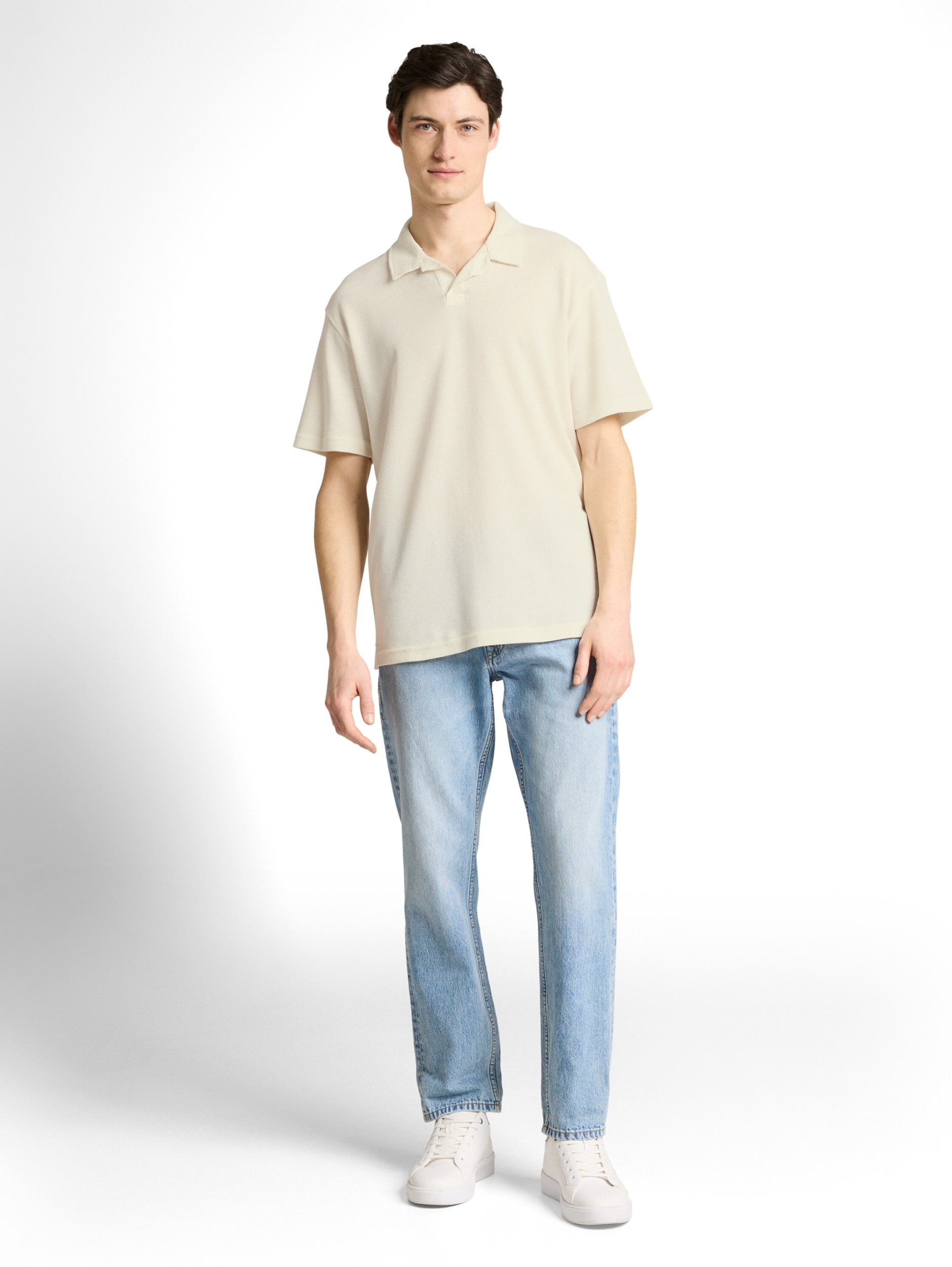relaxed structured polo #7