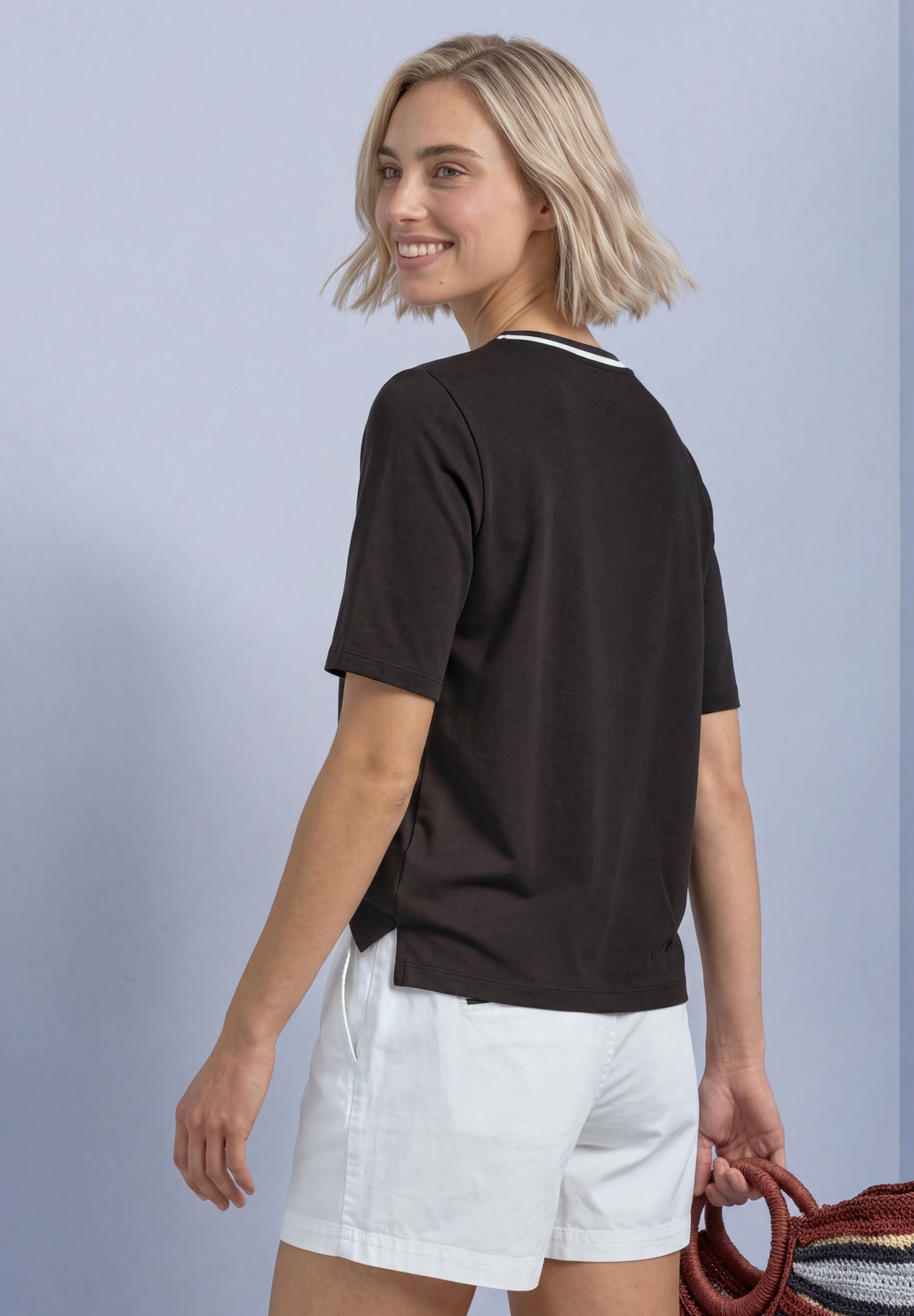 LTD QR shirt w.kick stripe col #4