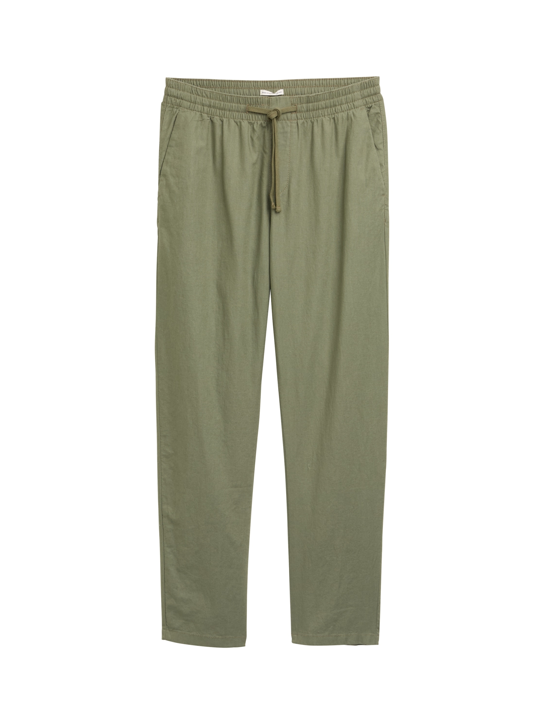 Loose Fit Hose mit Leinenanteil #1