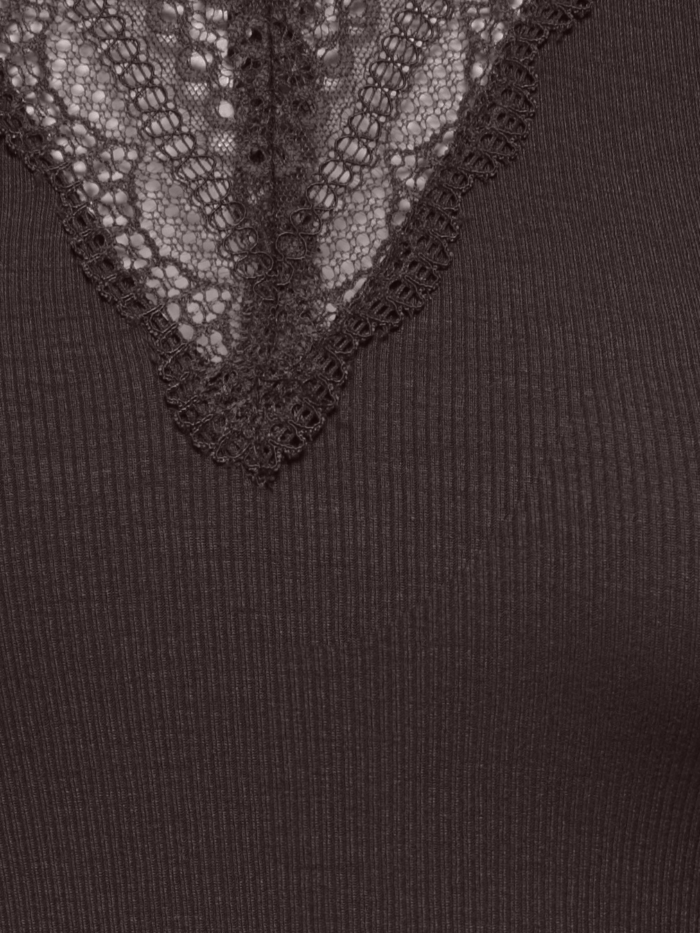 ONLTILDE L/S HIGH NECK LACE TOP JRS NOOS #3
