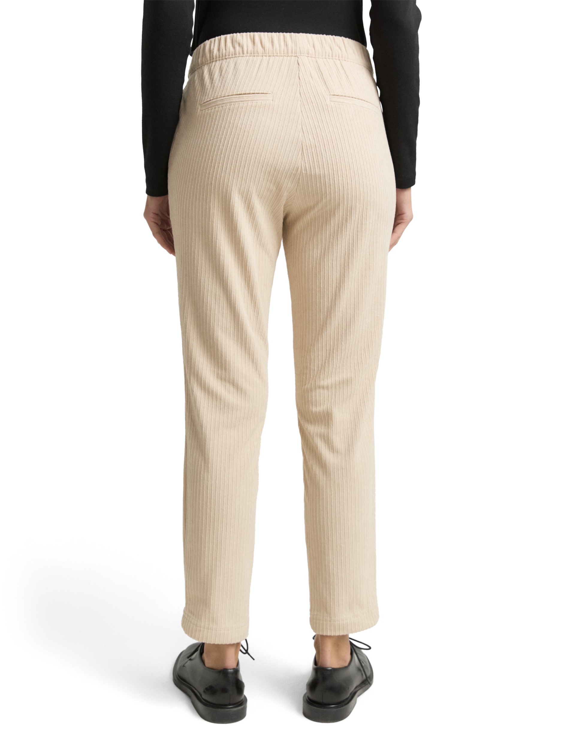 corduroy loose fit pants #4