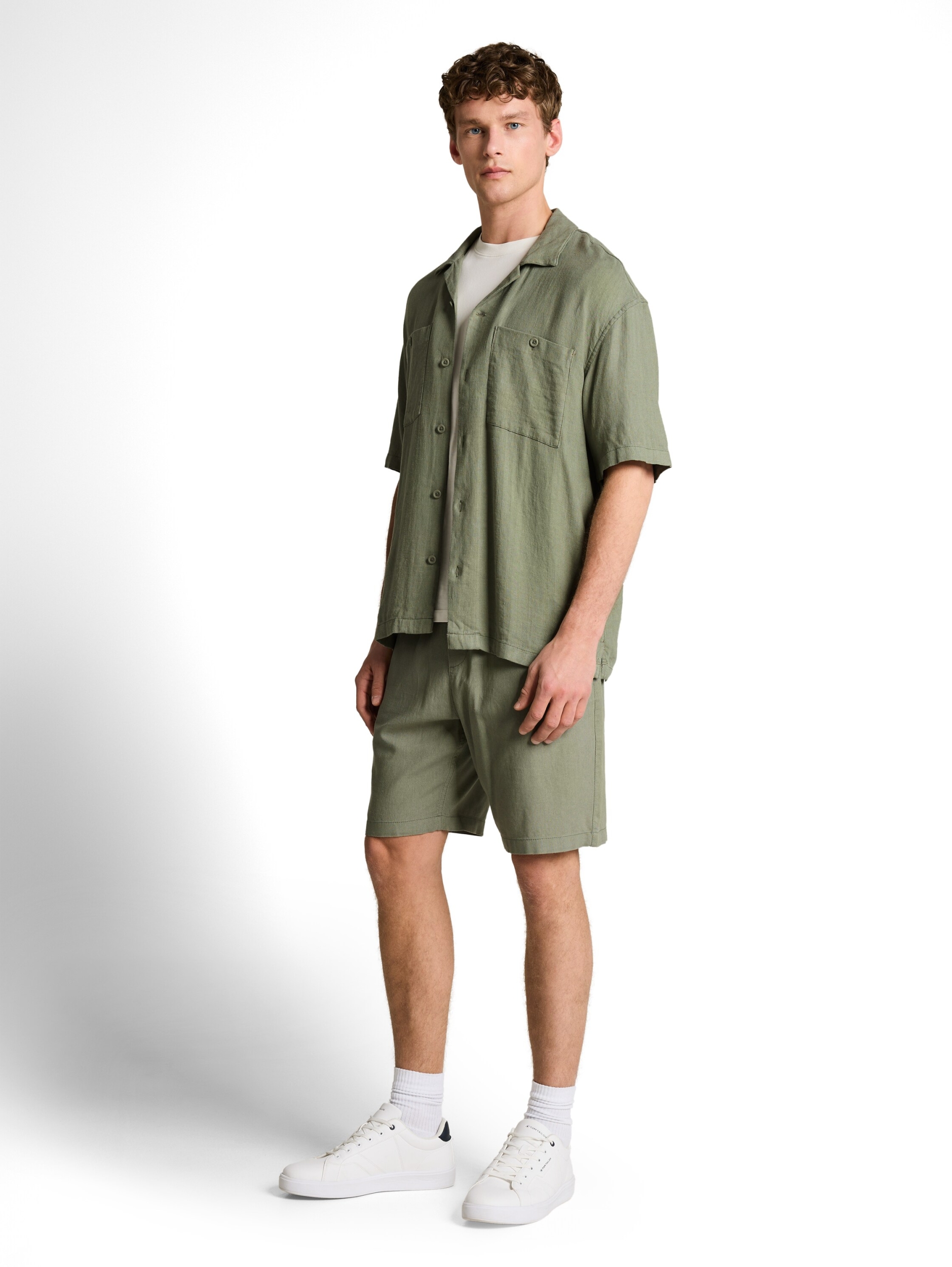 loose fit structured viscose l #4
