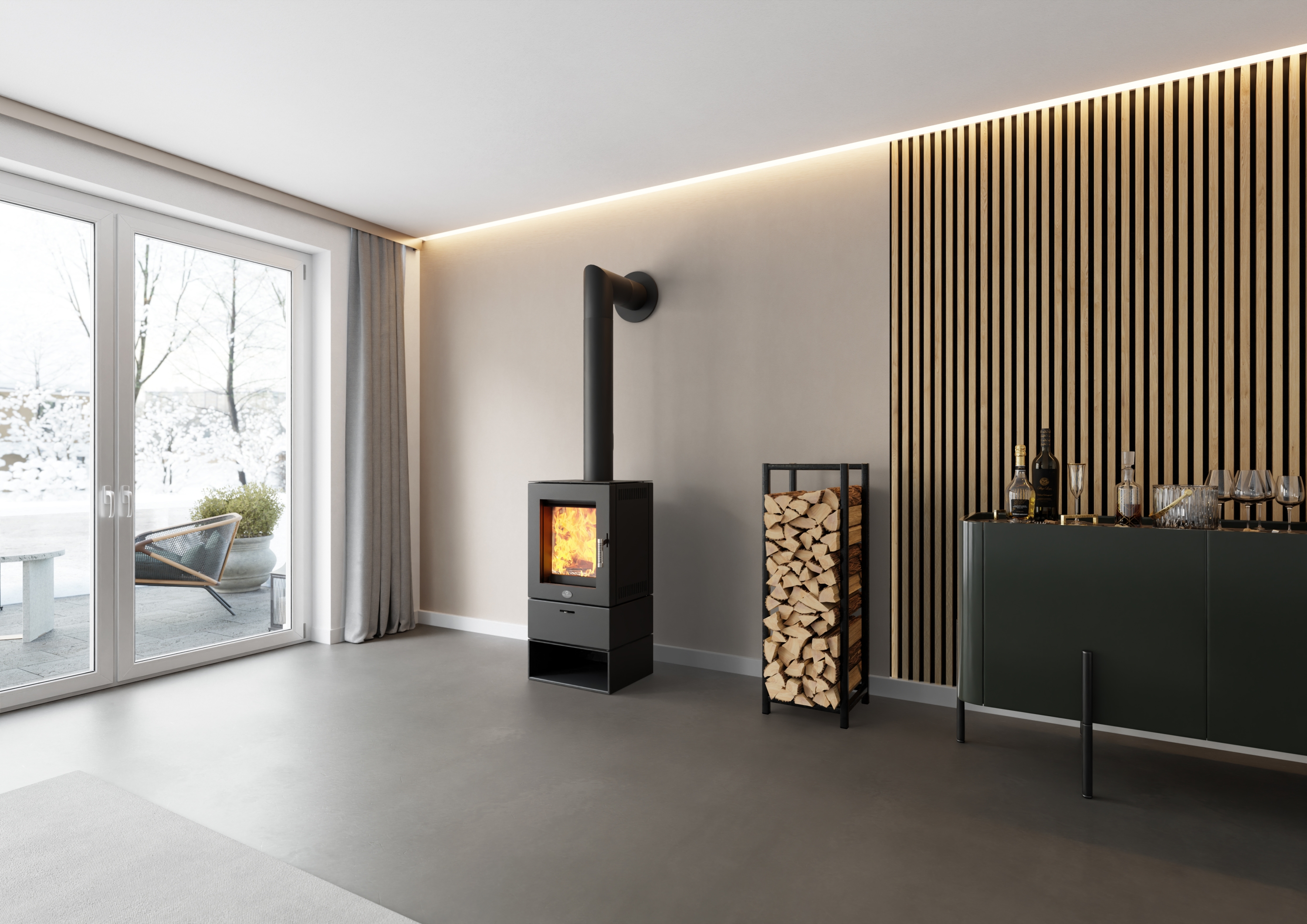 LILLE BASIC II STEEL, anthrazit #2