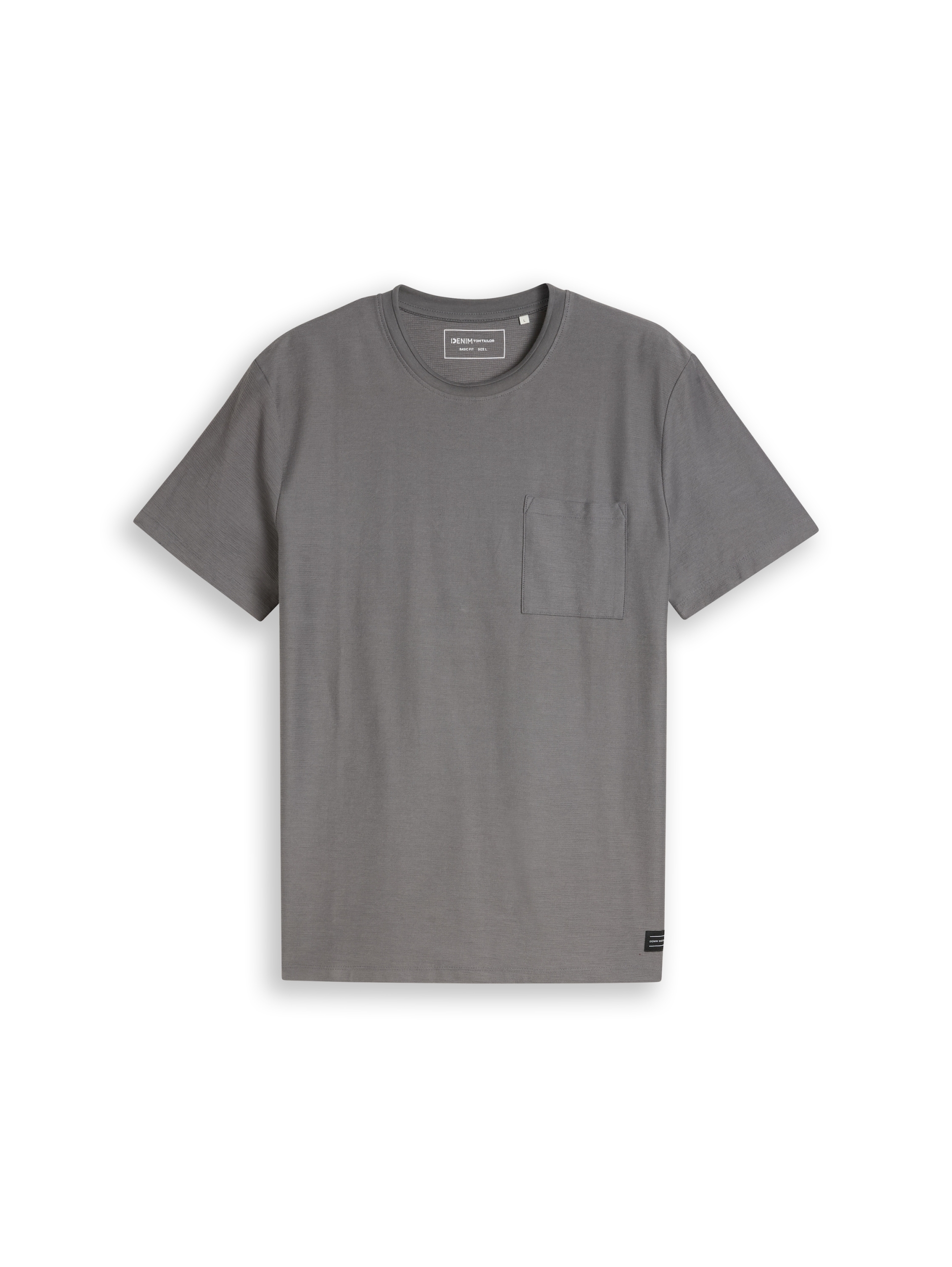 structured t-shirt with pocket #1