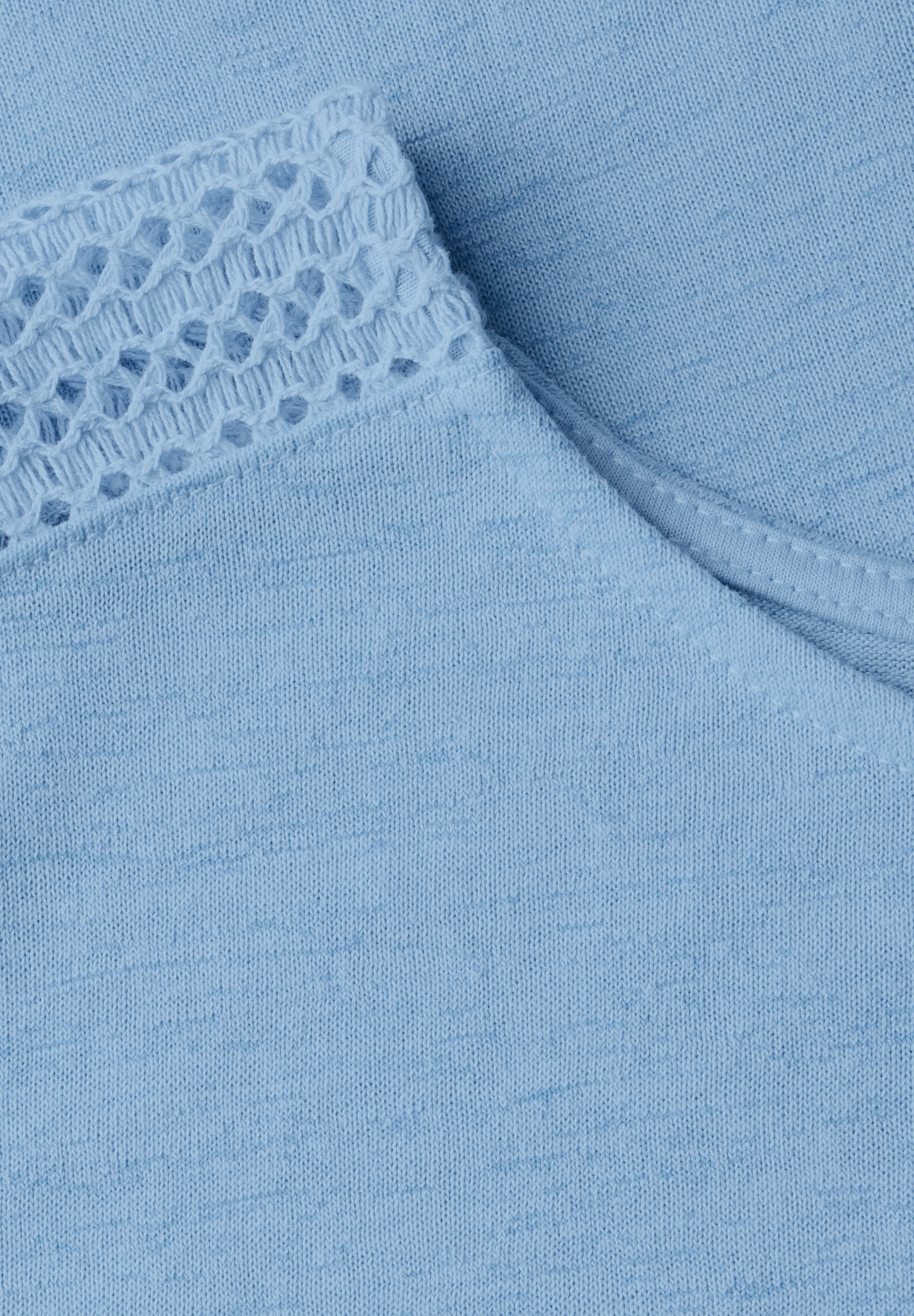 LTD QR linen look shirt w.lace #2