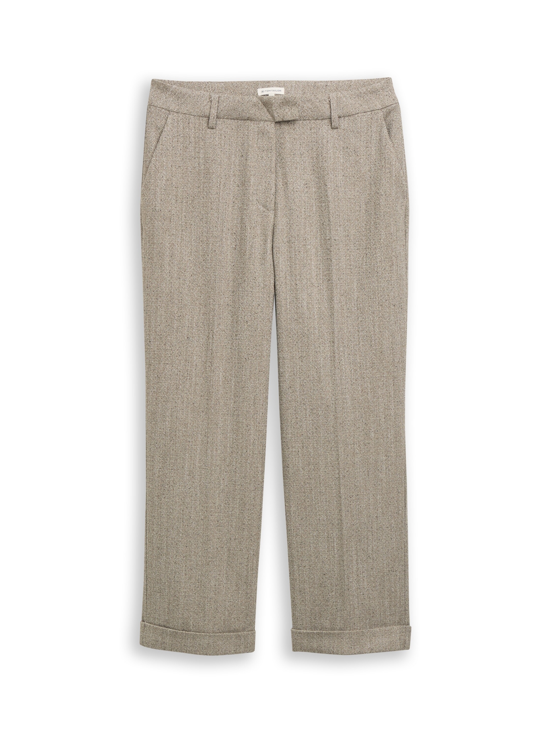 cropped straight leg pants str #1