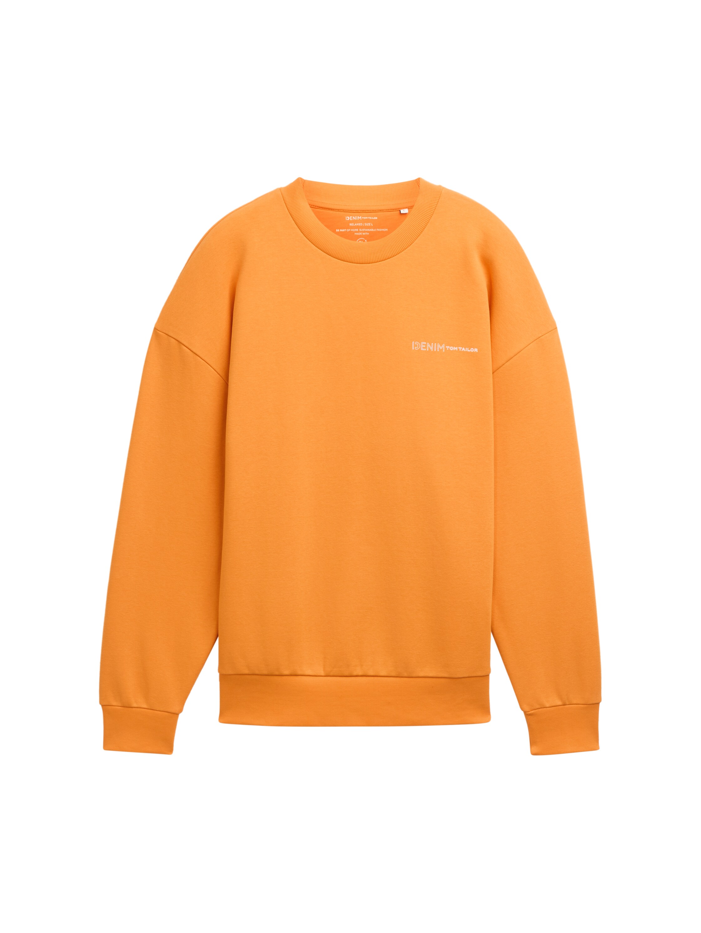 Relaxed Sweatshirt mit Textprint