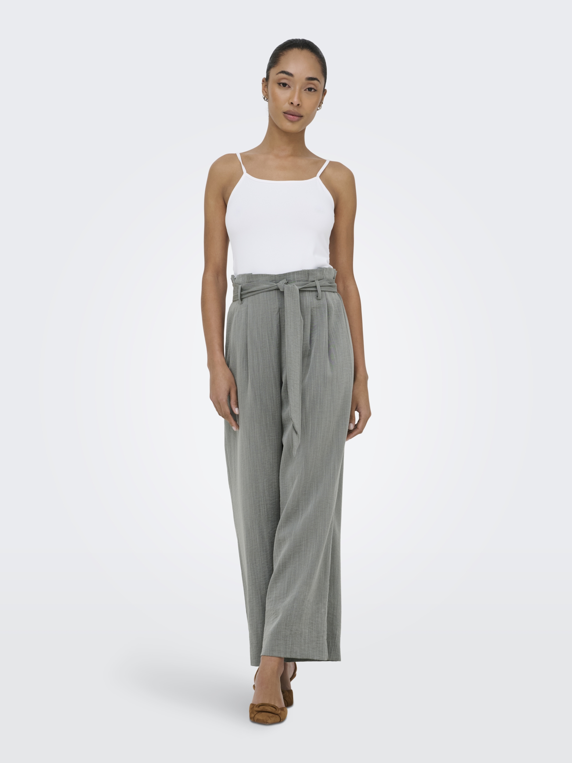 ONLMARSA SOLID PAPERBAG PANT WVN NOOS #6