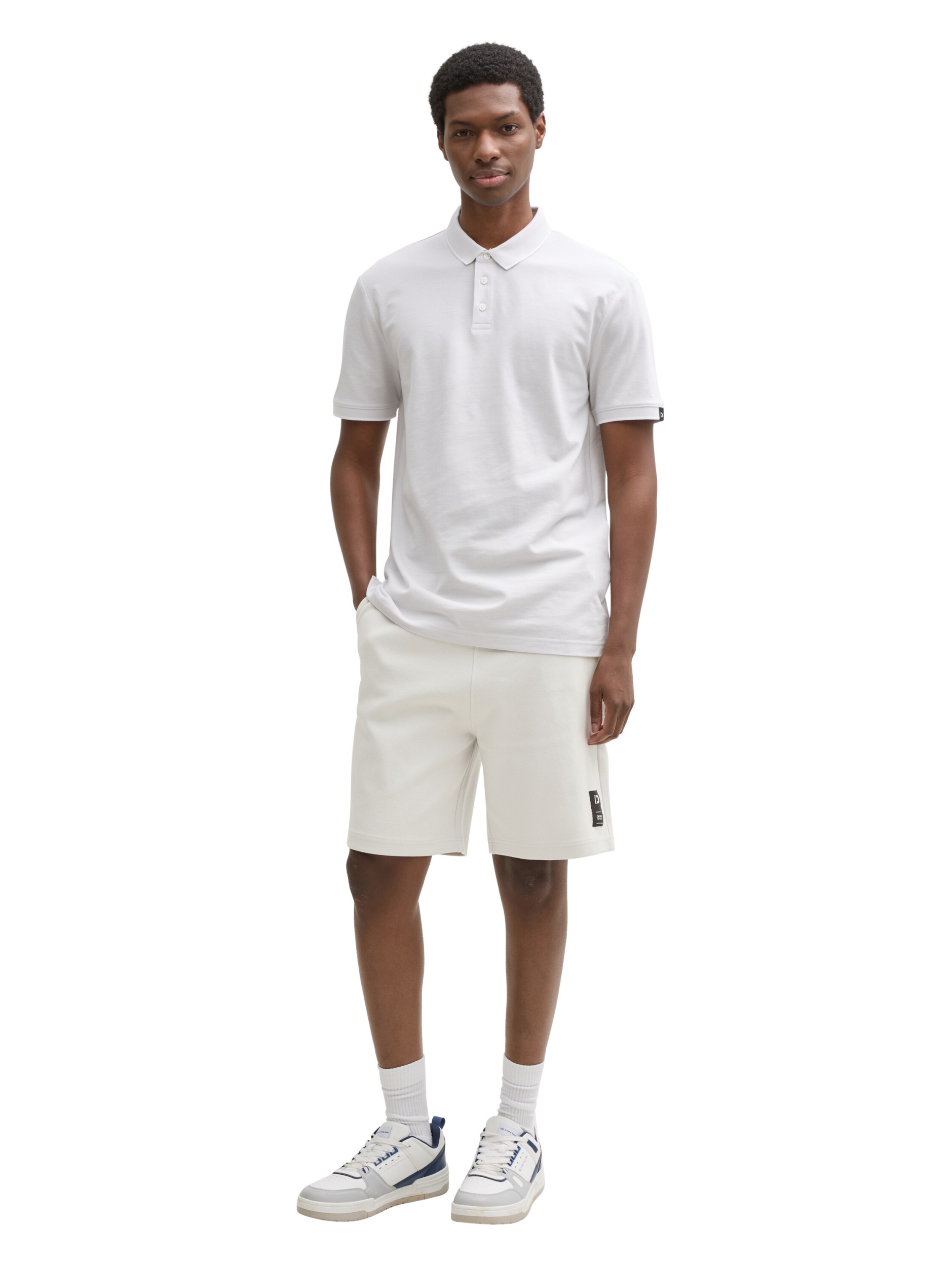 relaxed structured sweatshorts #5