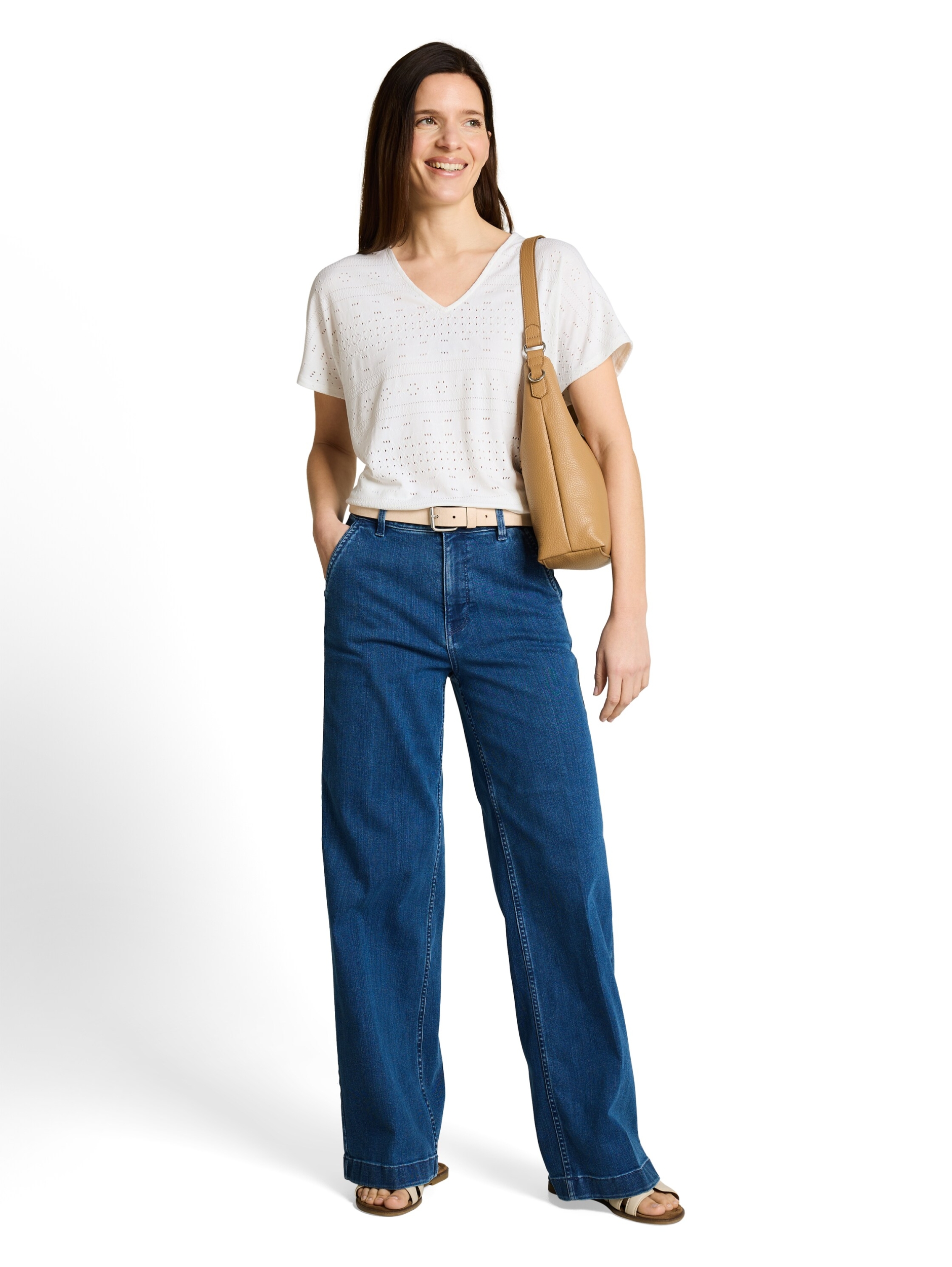 T-shirt v-neck ajour #2
