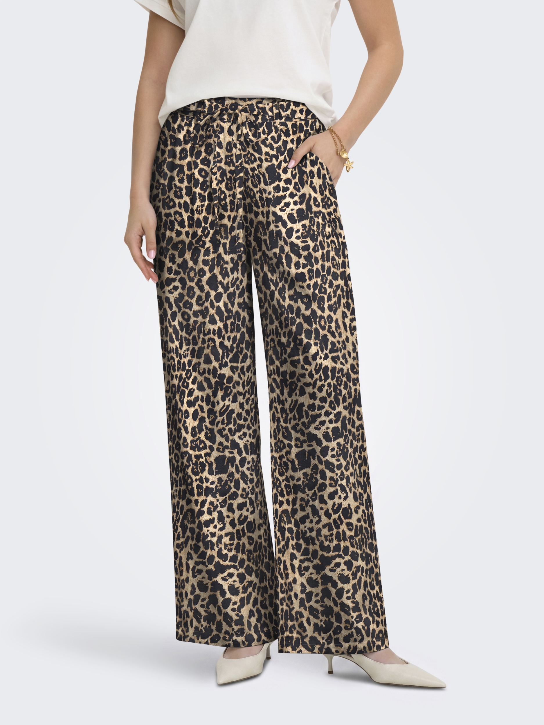 ONLSILVA LOOSE PANTS WVN NOOS #3