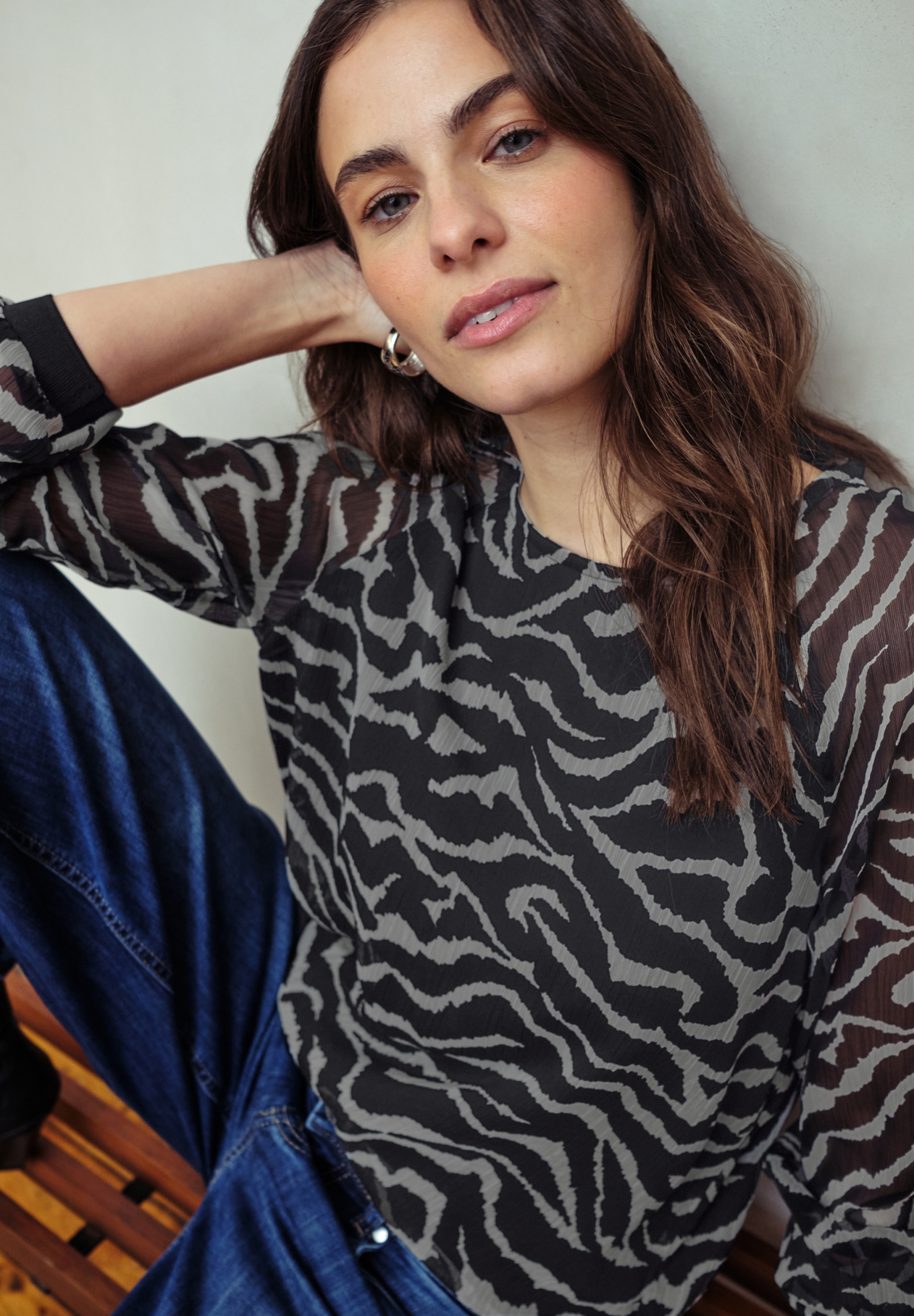 LTD QR Chiffon raglan roundnec #6