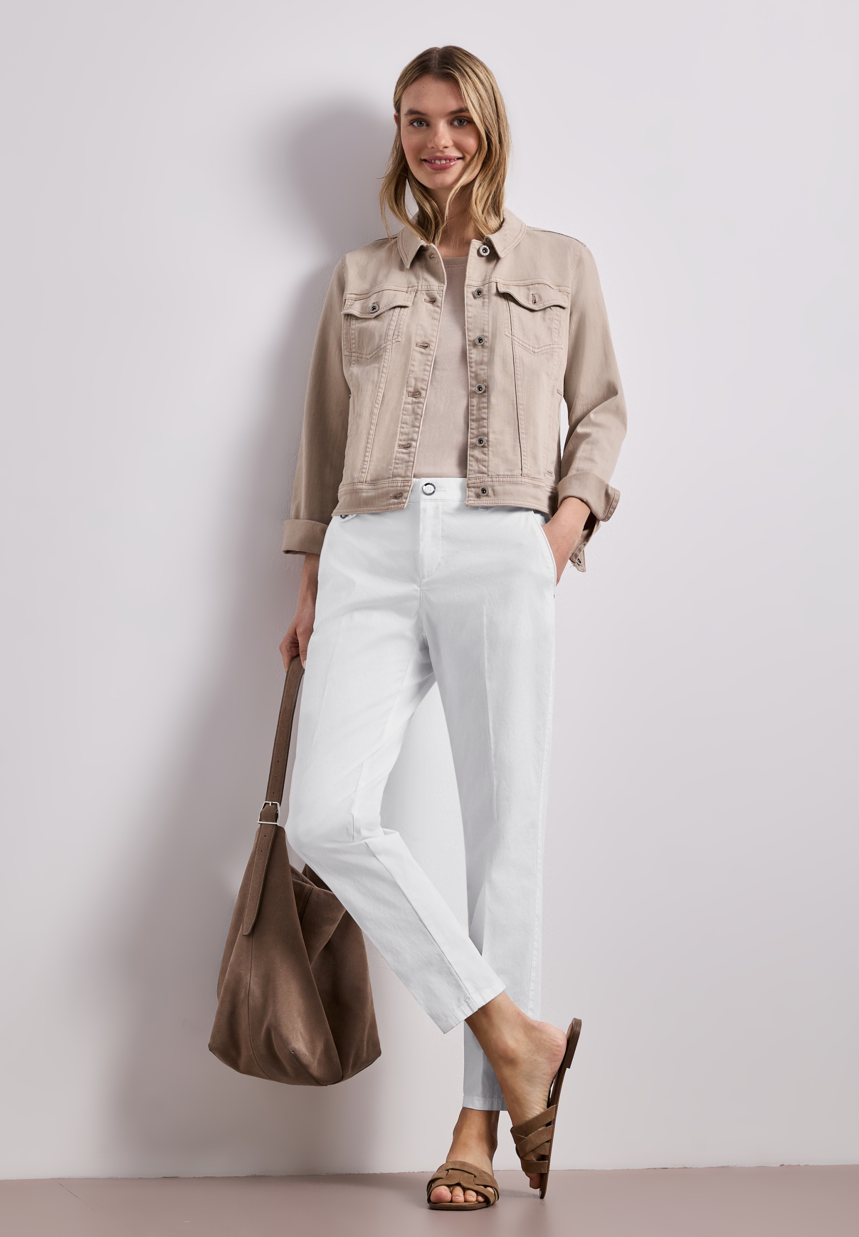 QR Chino peach Twill Co/Ea #5