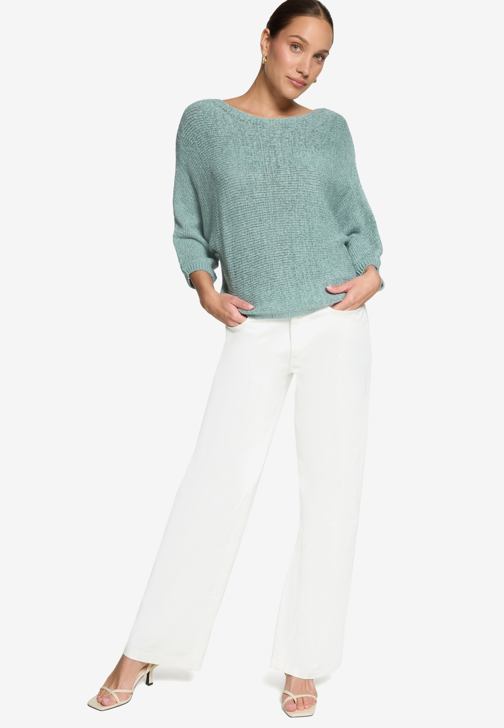 Strickpullover Kurz 3/4 Arm #4