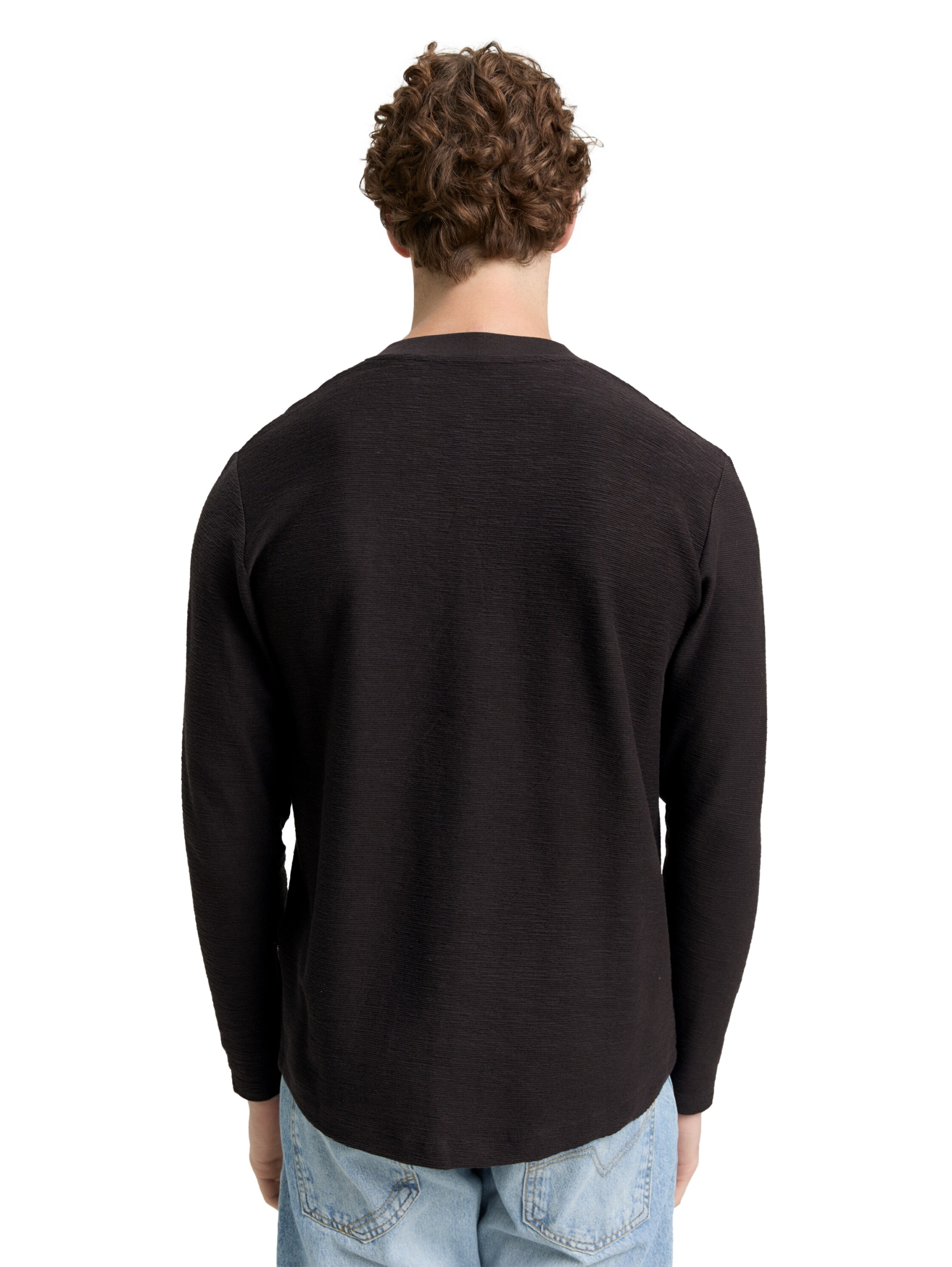 structured longsleeve henley #4