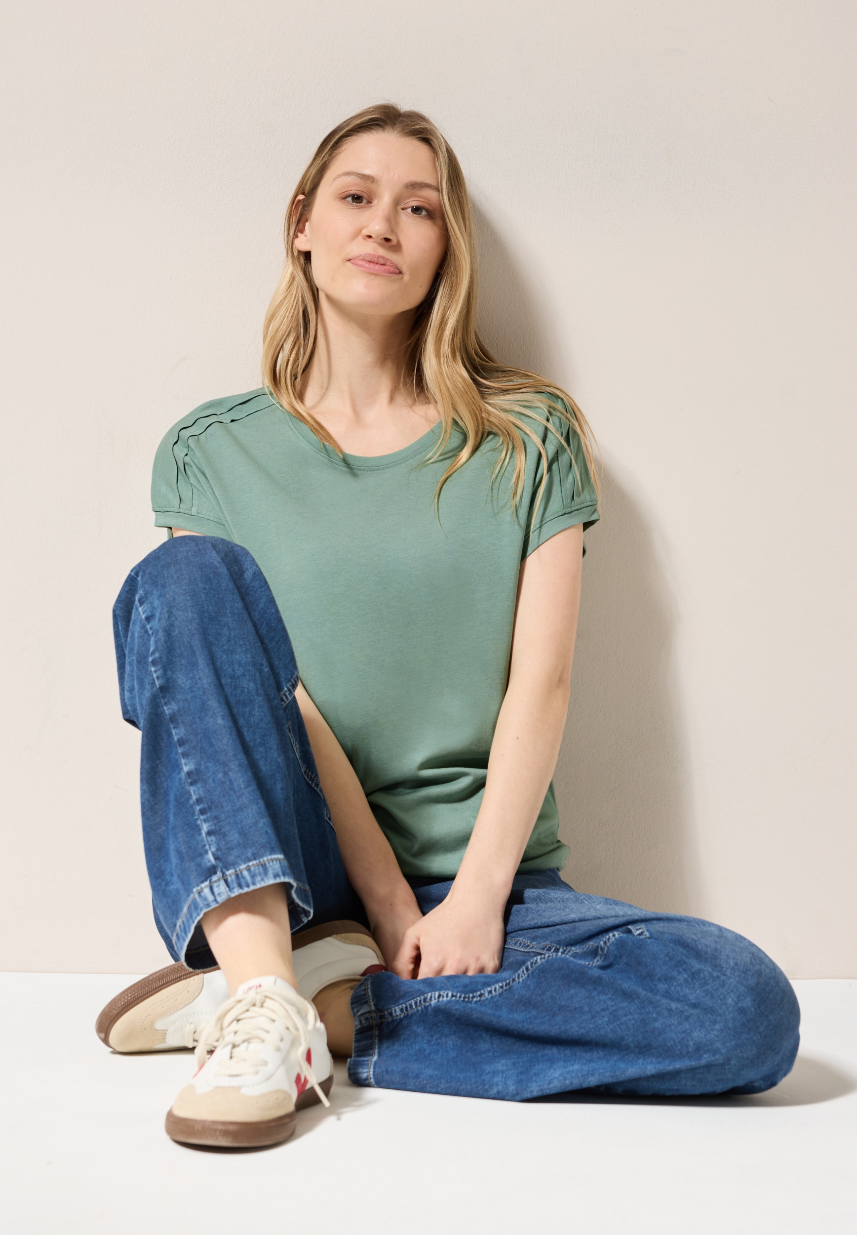 NOS Solid Deco Shoulder Shirt #3