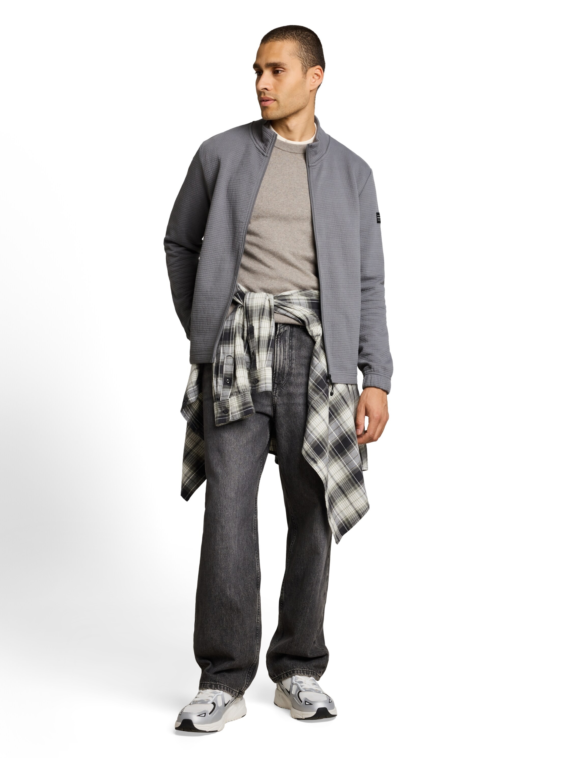 structured stand up sweat jack #3