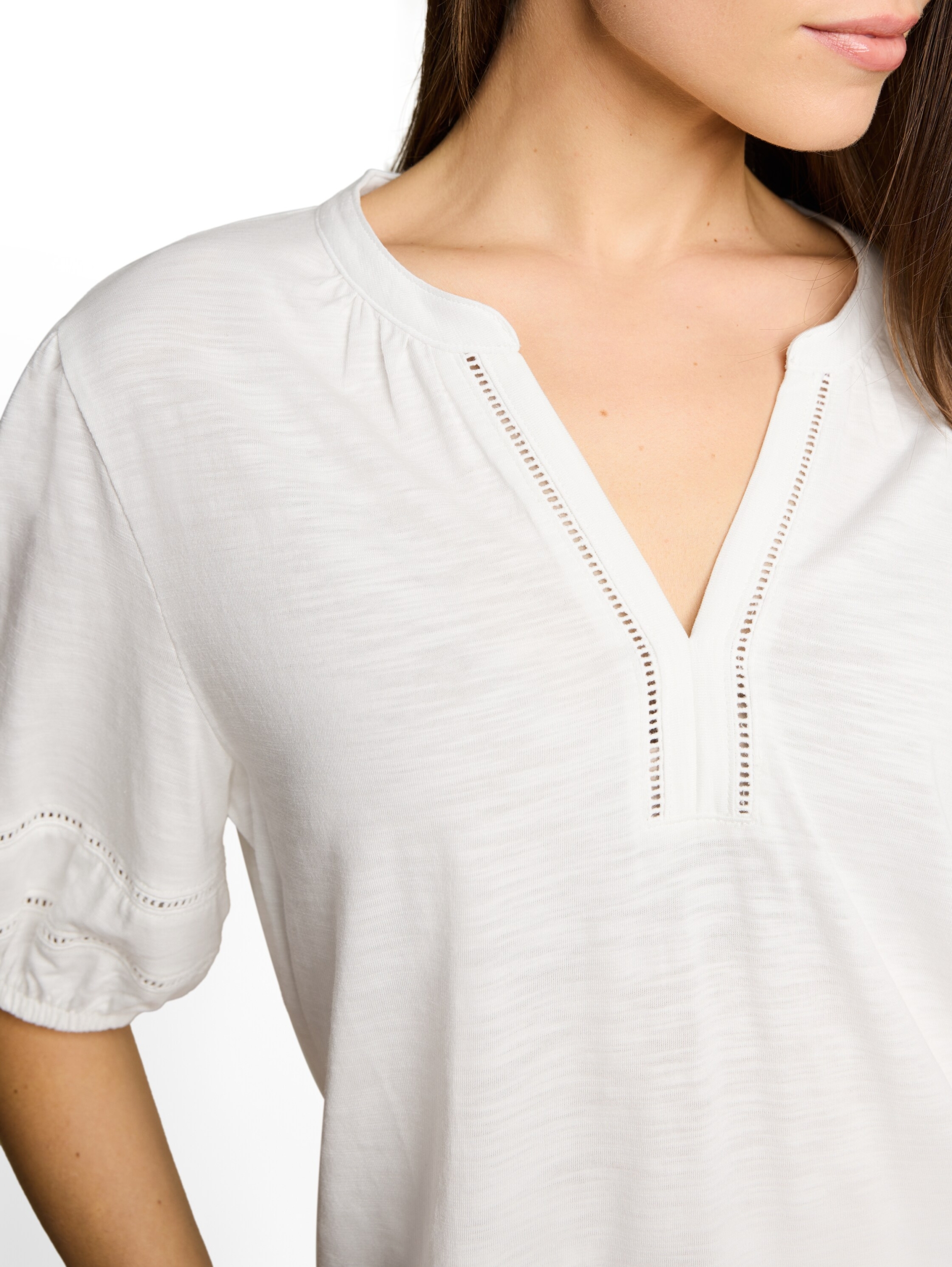 T-Shirt blouse with laces #5