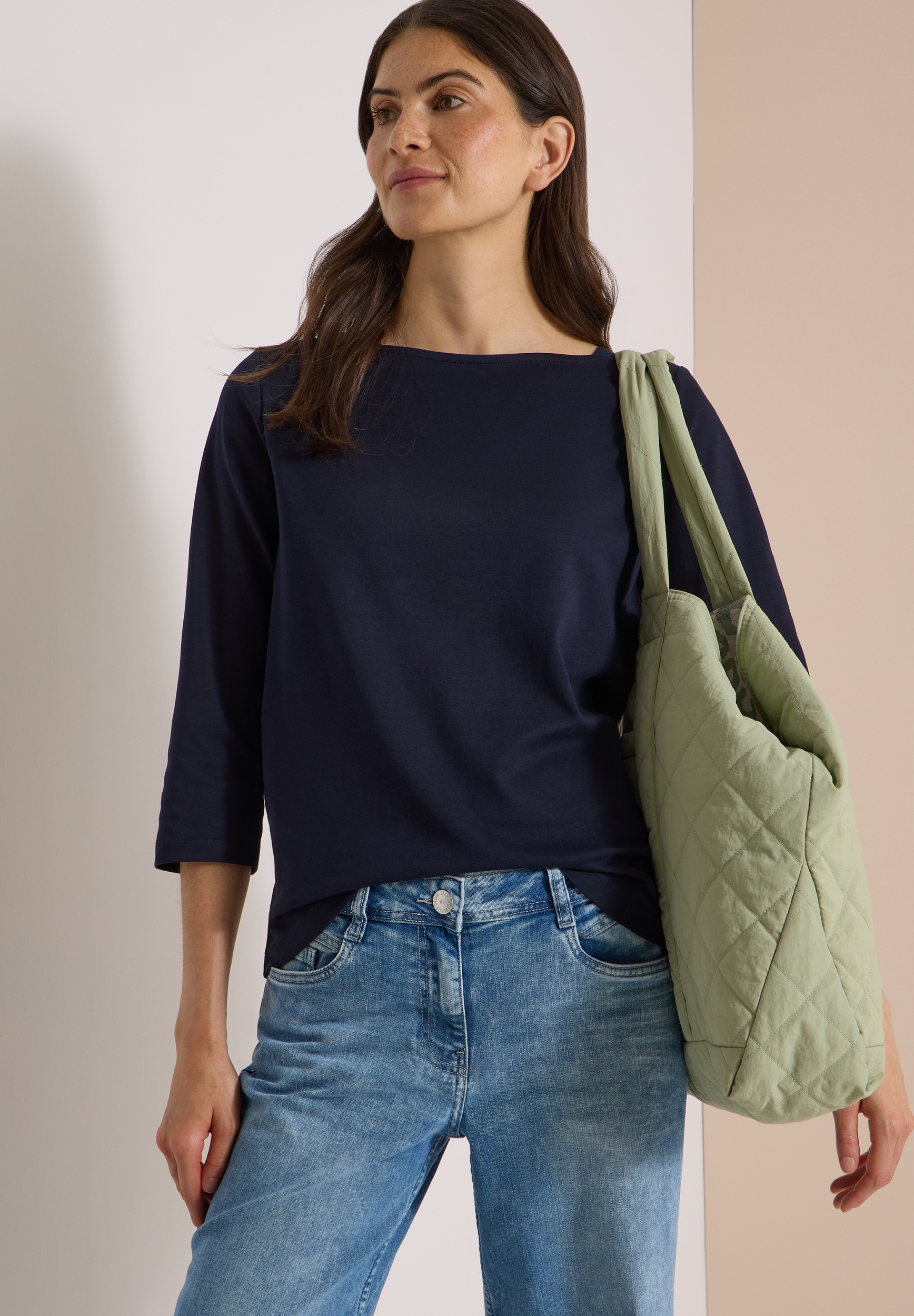 NOS Basic Boatneck Shirt #3