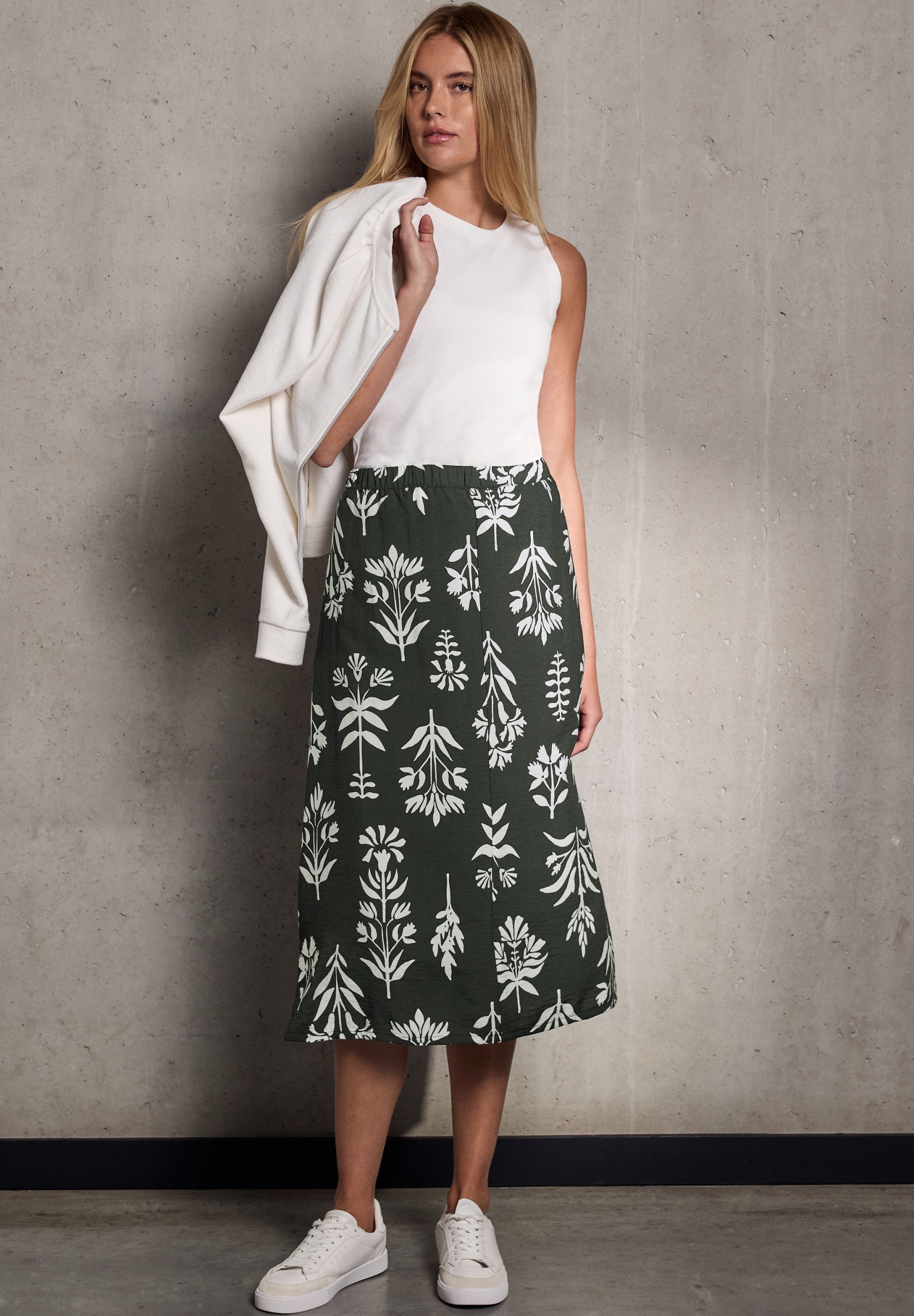 Viscose skirt_AOP #3