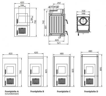 LEDA-Heizeinsatz RUBIN K 17.1 NEU #2