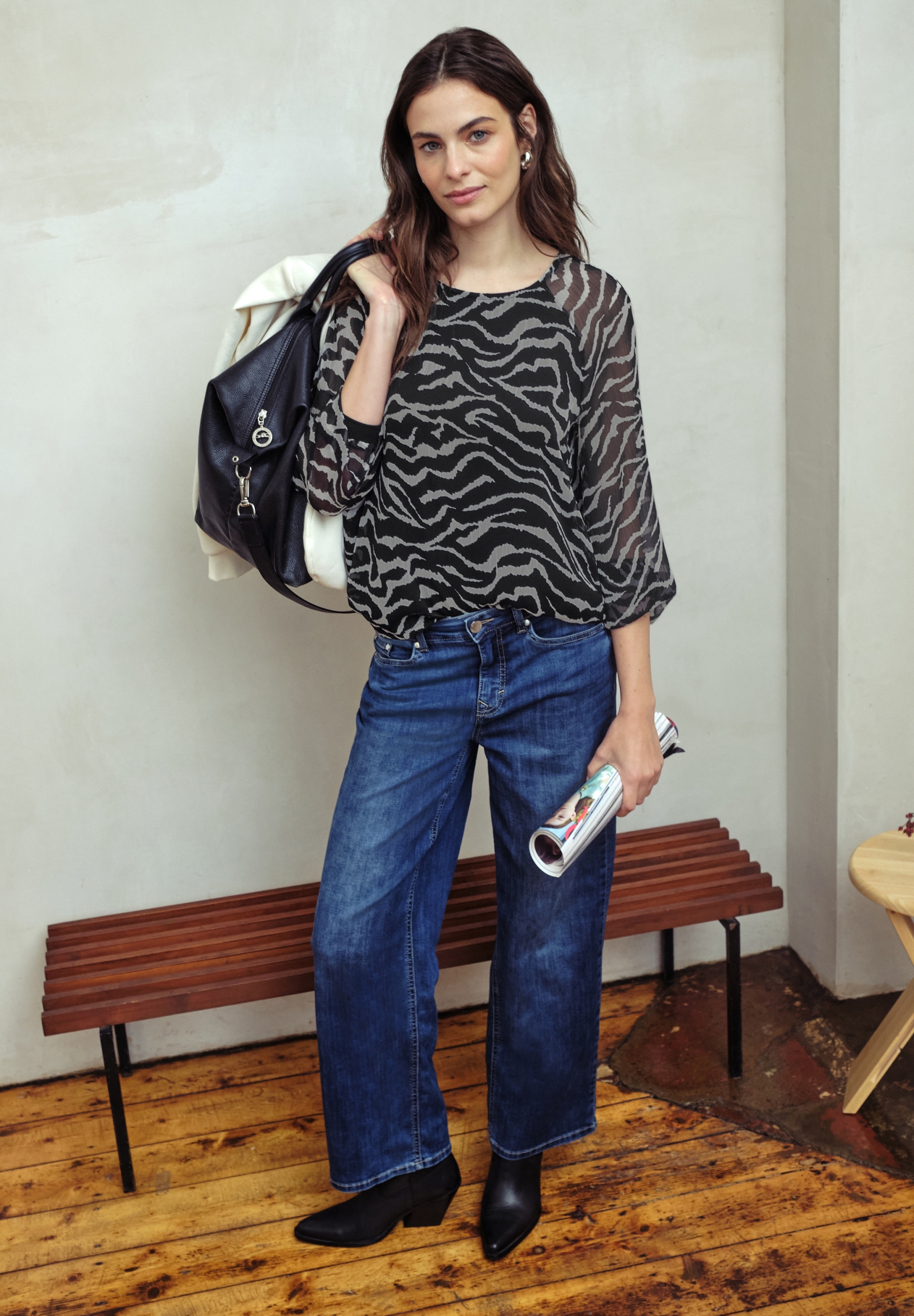 LTD QR Chiffon raglan roundnec #5