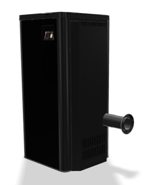 RIKA-Pelletofen SUMO Alu schwarz #2