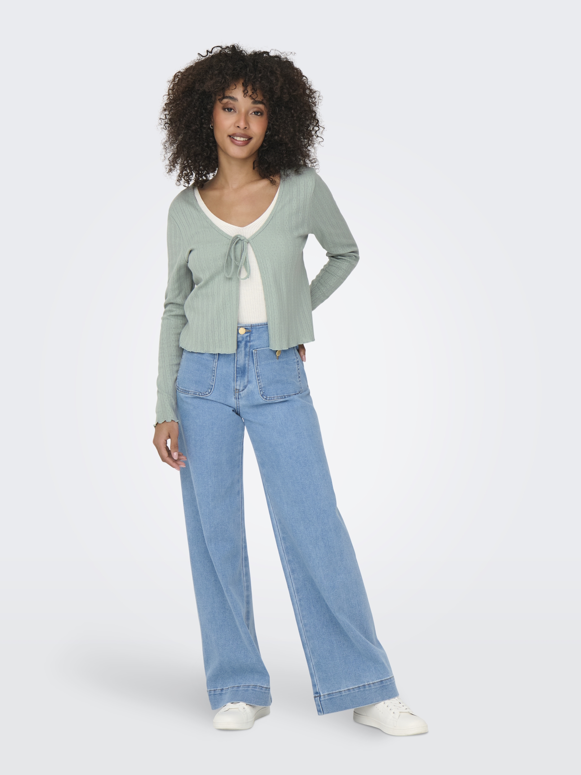 ONLCARLOTTA L/S STRING CARDIGAN JRS #7