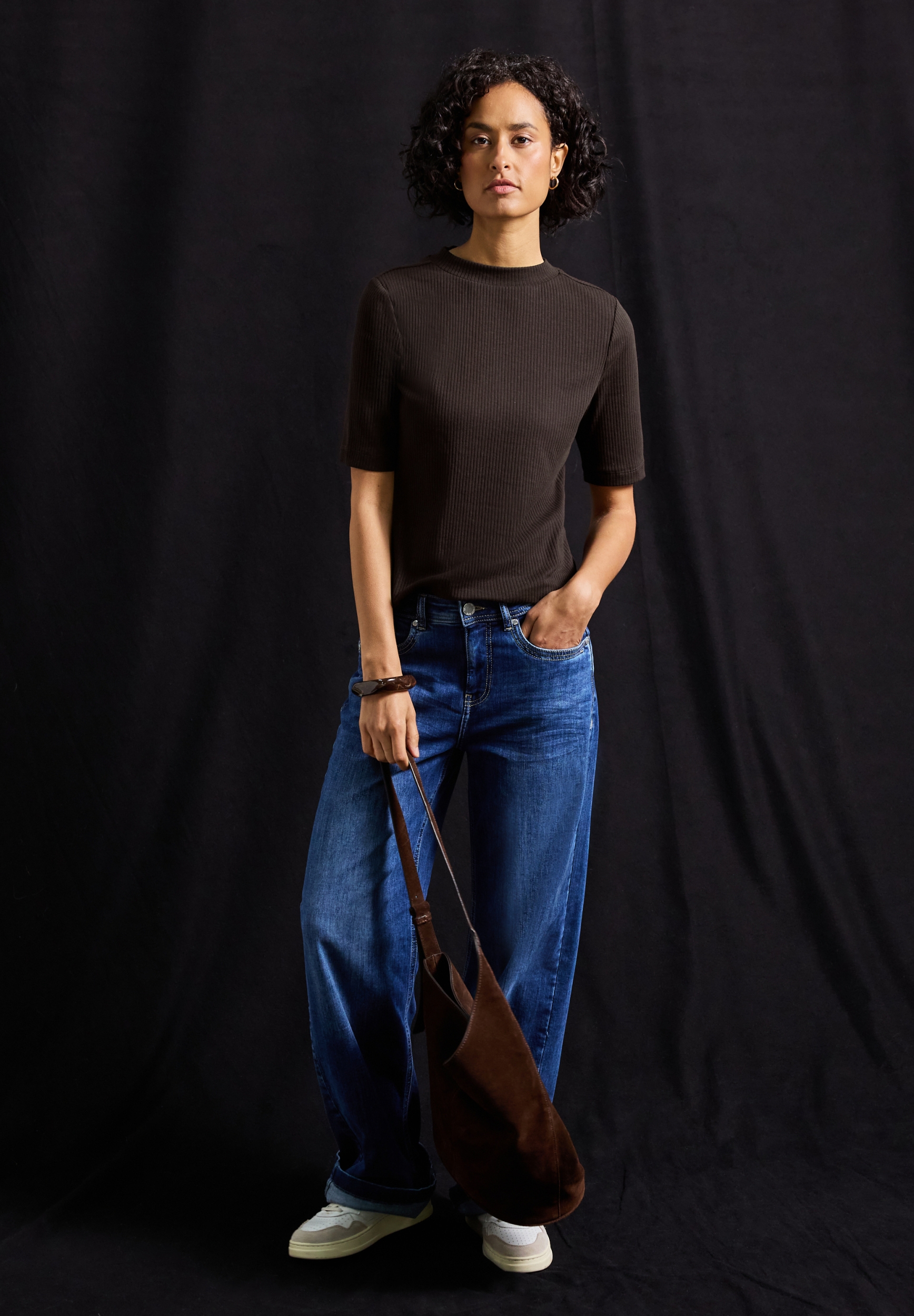 LTD QR rib turtle neck shirt #5