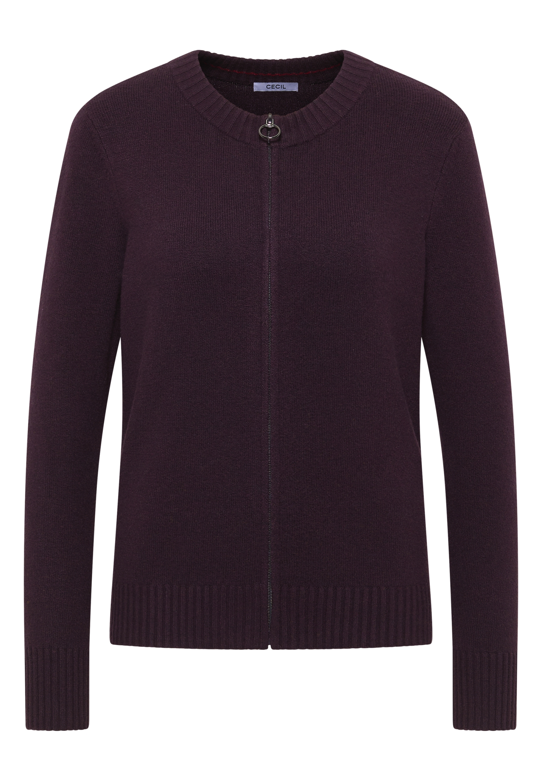 NOS_Cosy Zipper cardigan #1