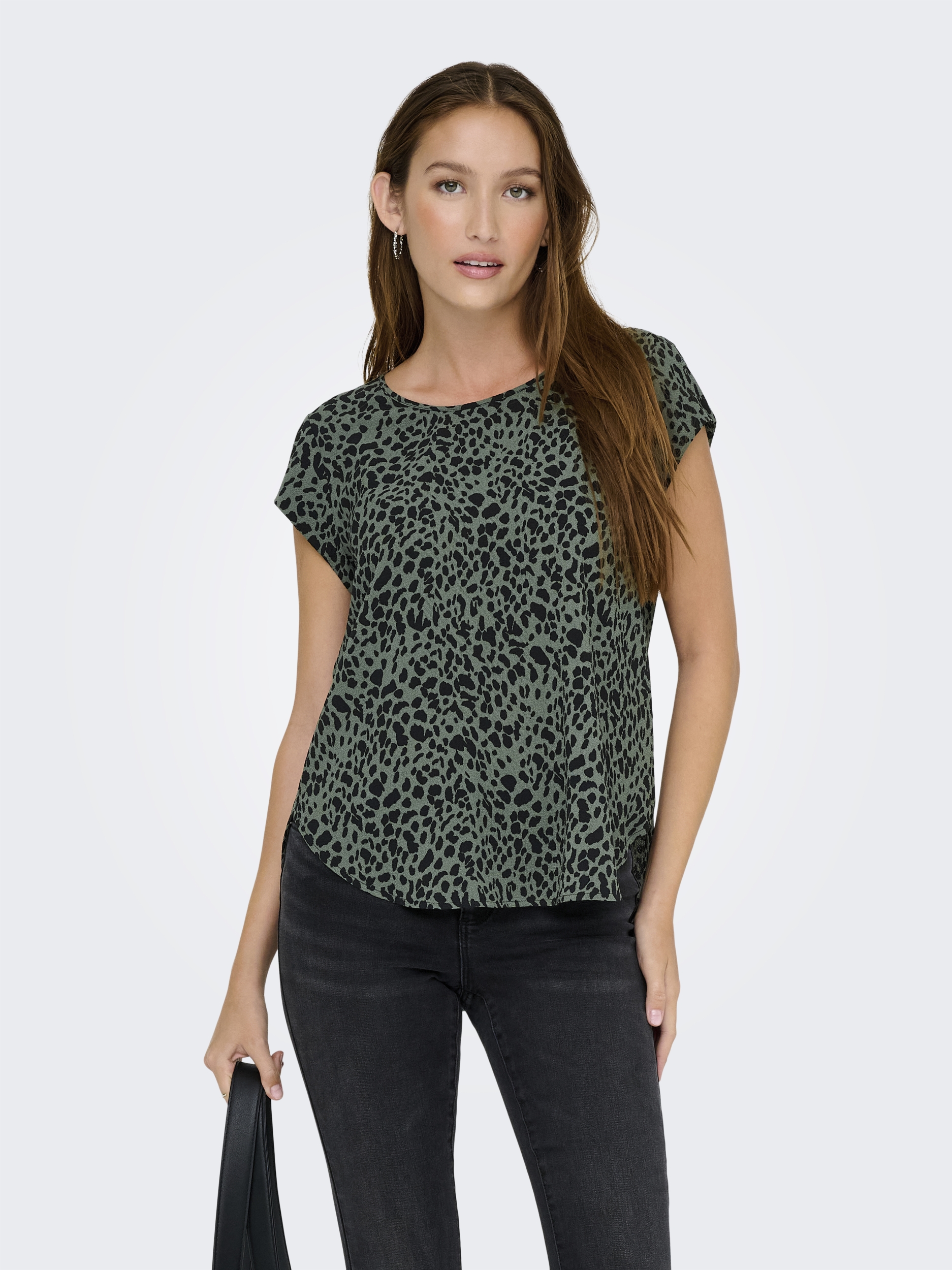 ONLVIC S/S AOP TOP NOOS WVN #3