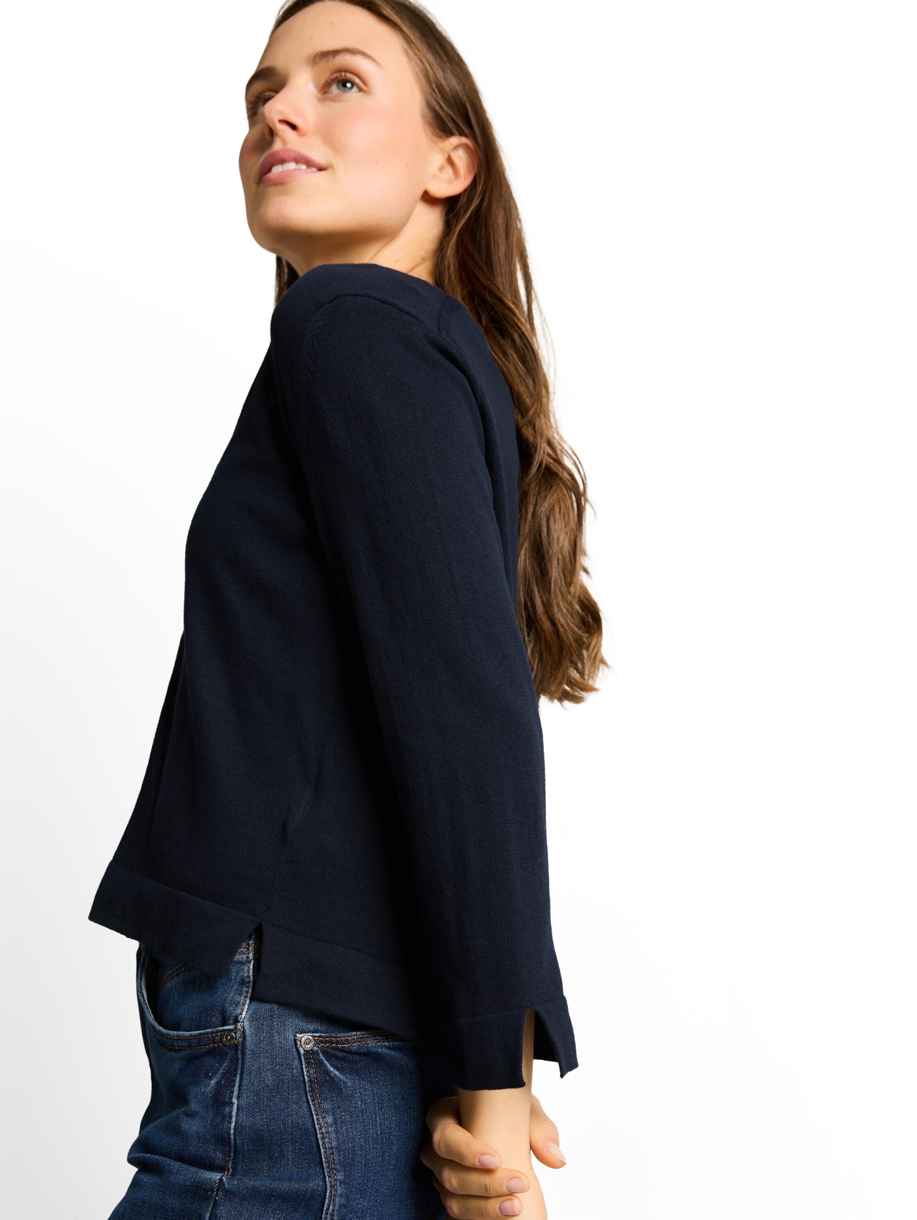 knit short v-neck cardigan #12