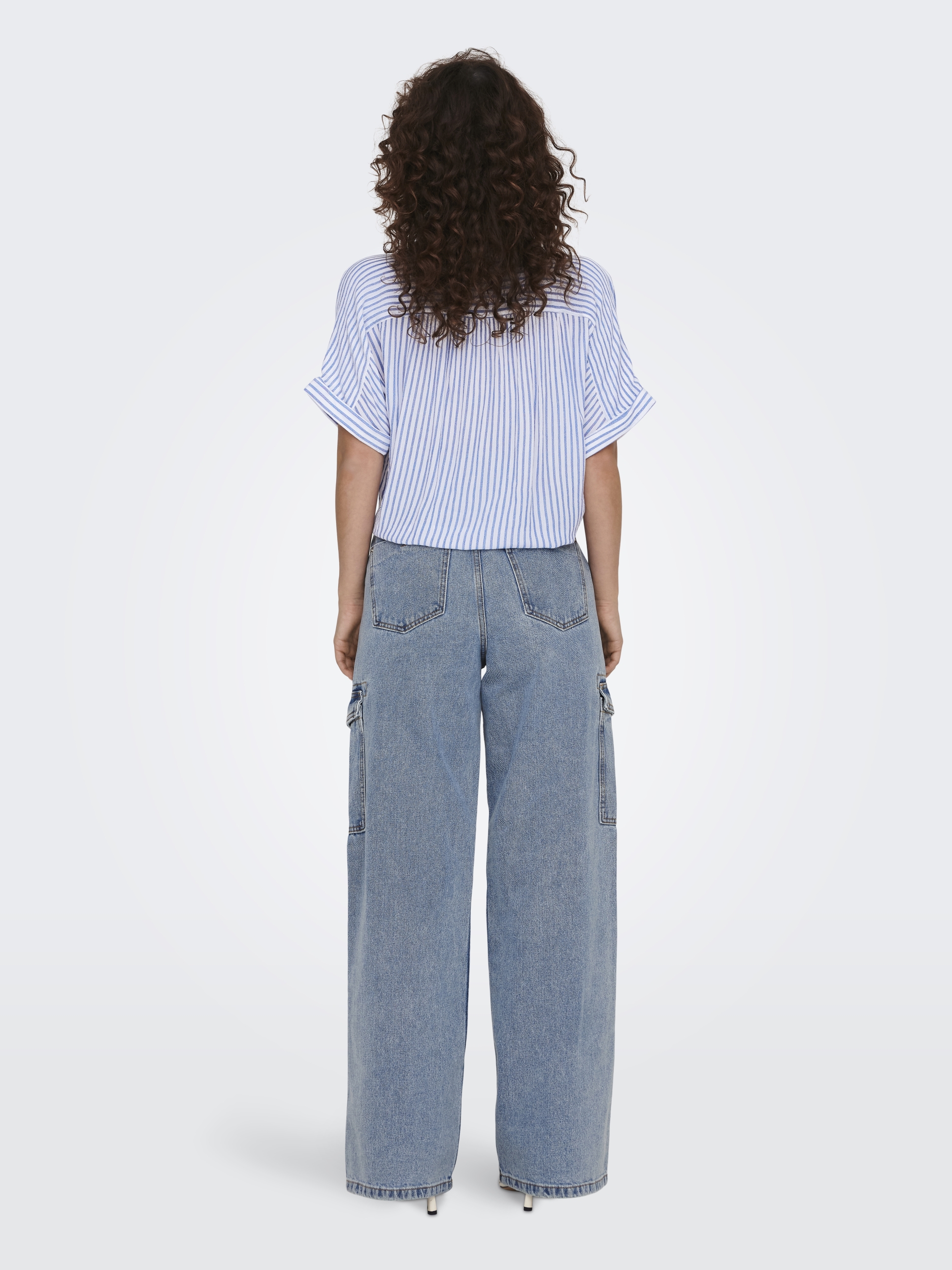 ONLPAULA LIFE S/S TIE SHIRT WVN NOOS #4