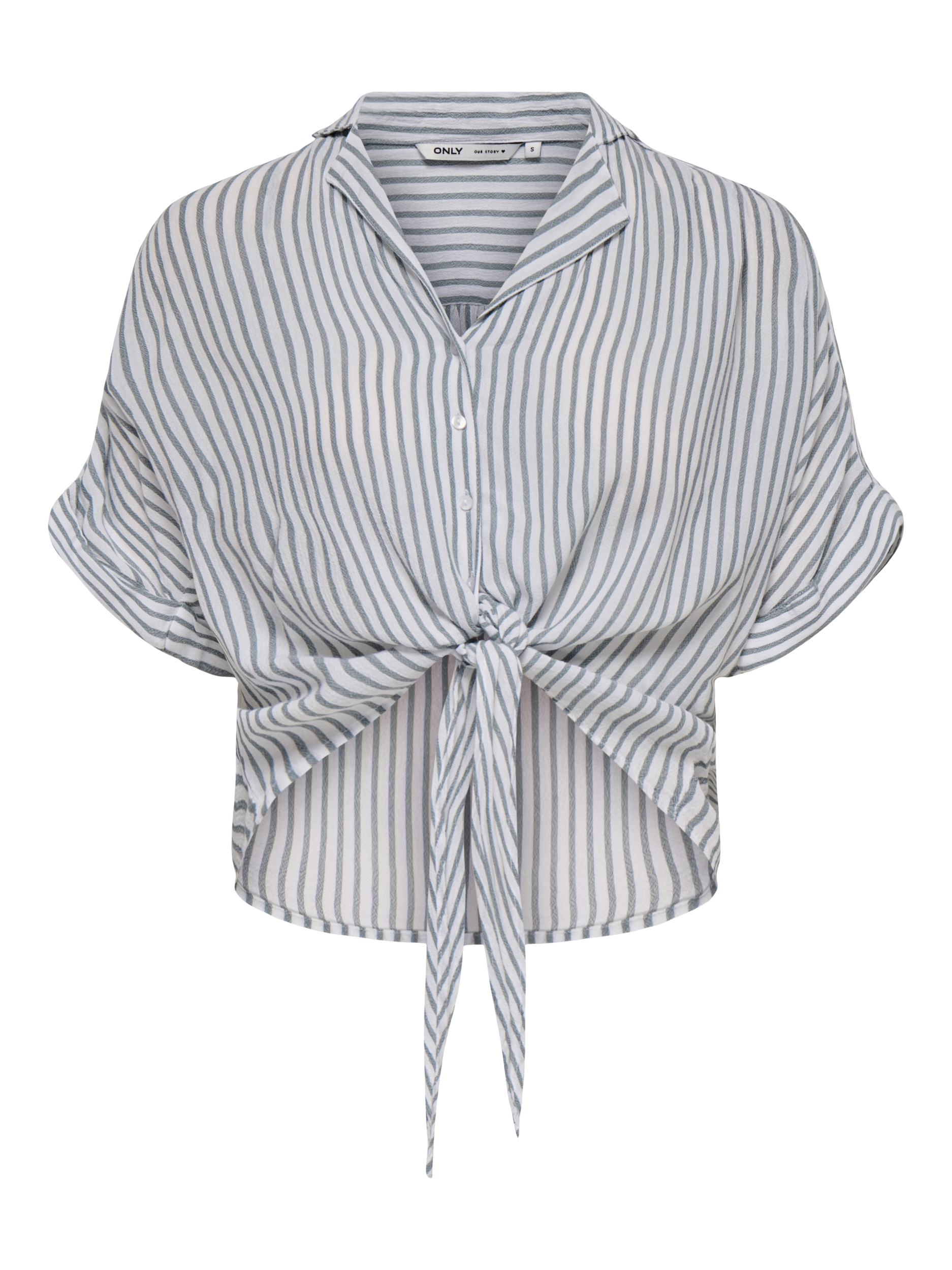 ONLPAULA LIFE S/S TIE SHIRT WVN NOOS #1