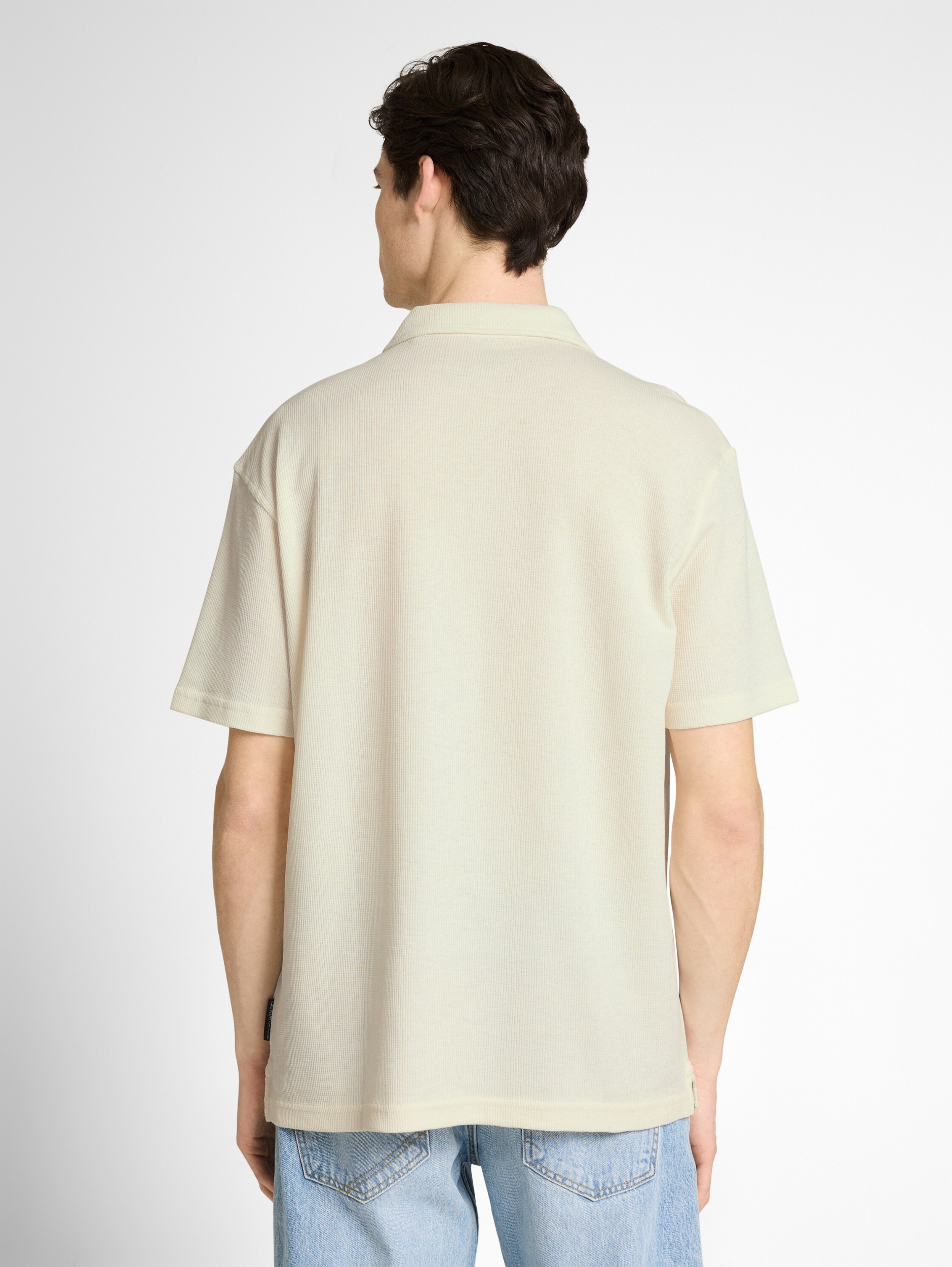 relaxed structured polo #4