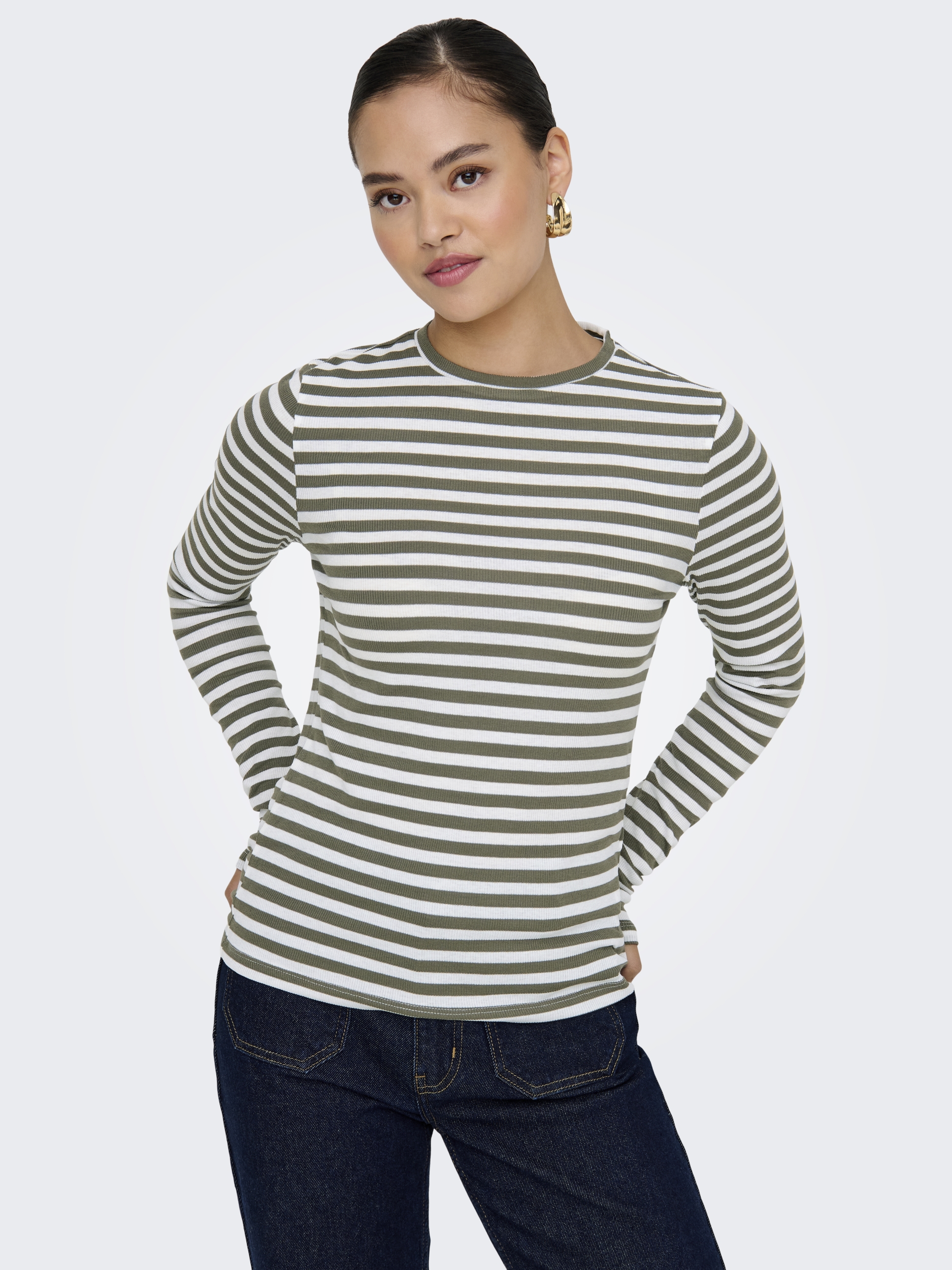 ONLMAI STRIPE L/S TOP JRS NOOS #5