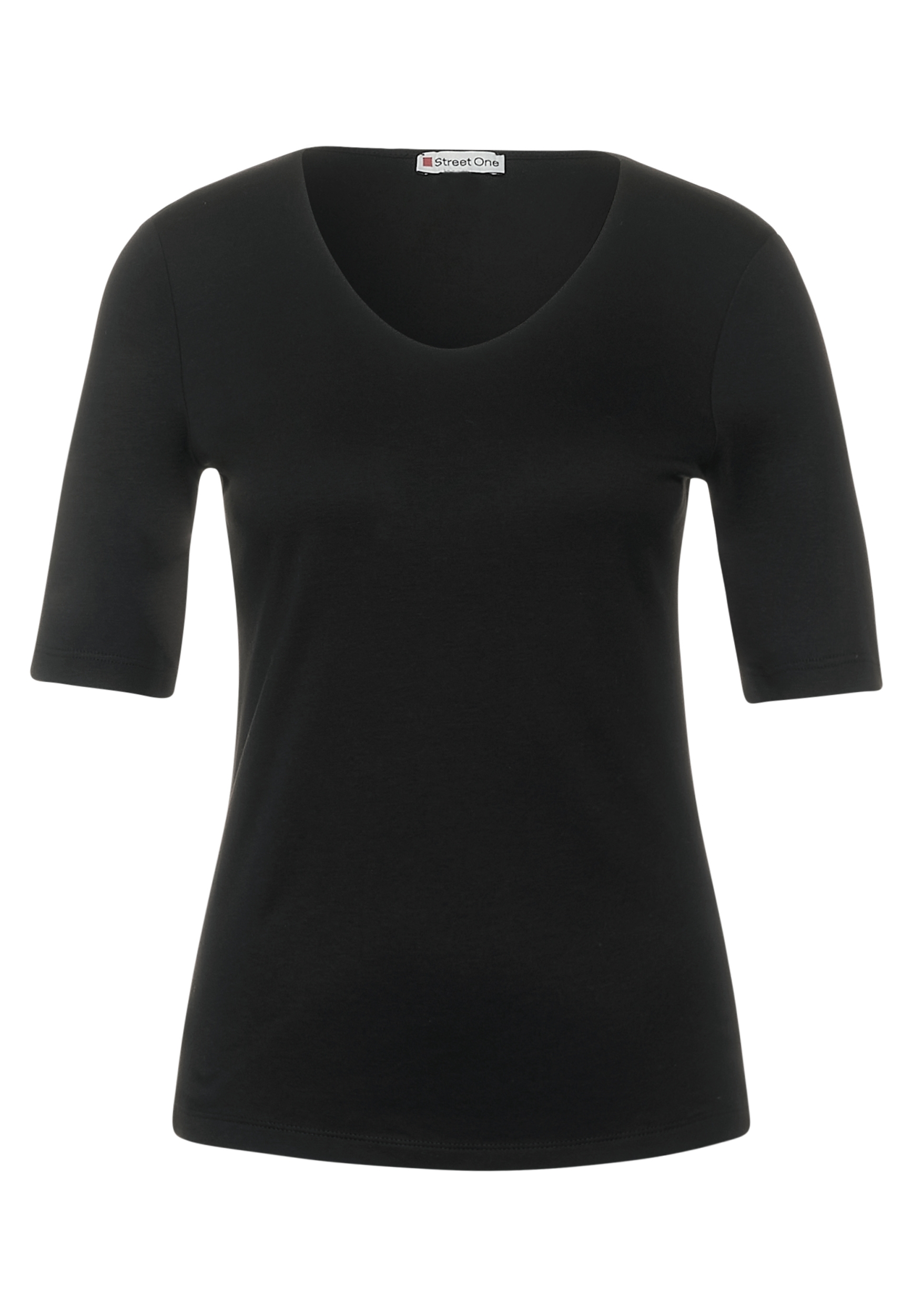 T-Shirt in Unifarbe #1