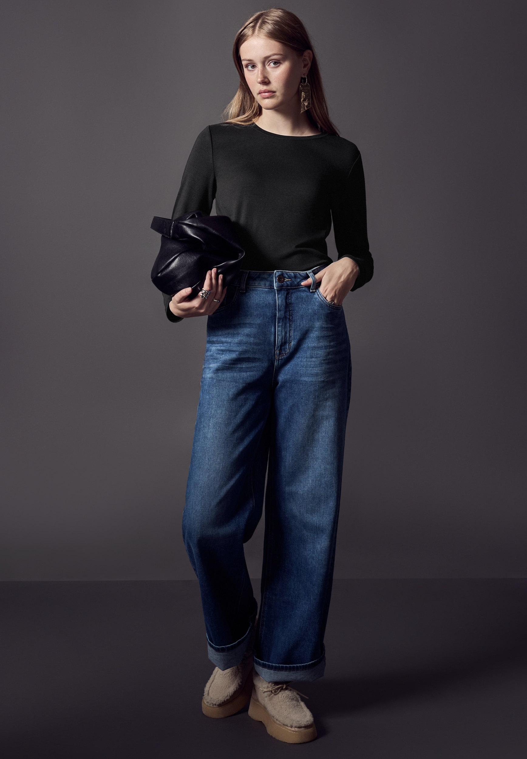 QR_Studio_rib longsleeve shirt #5