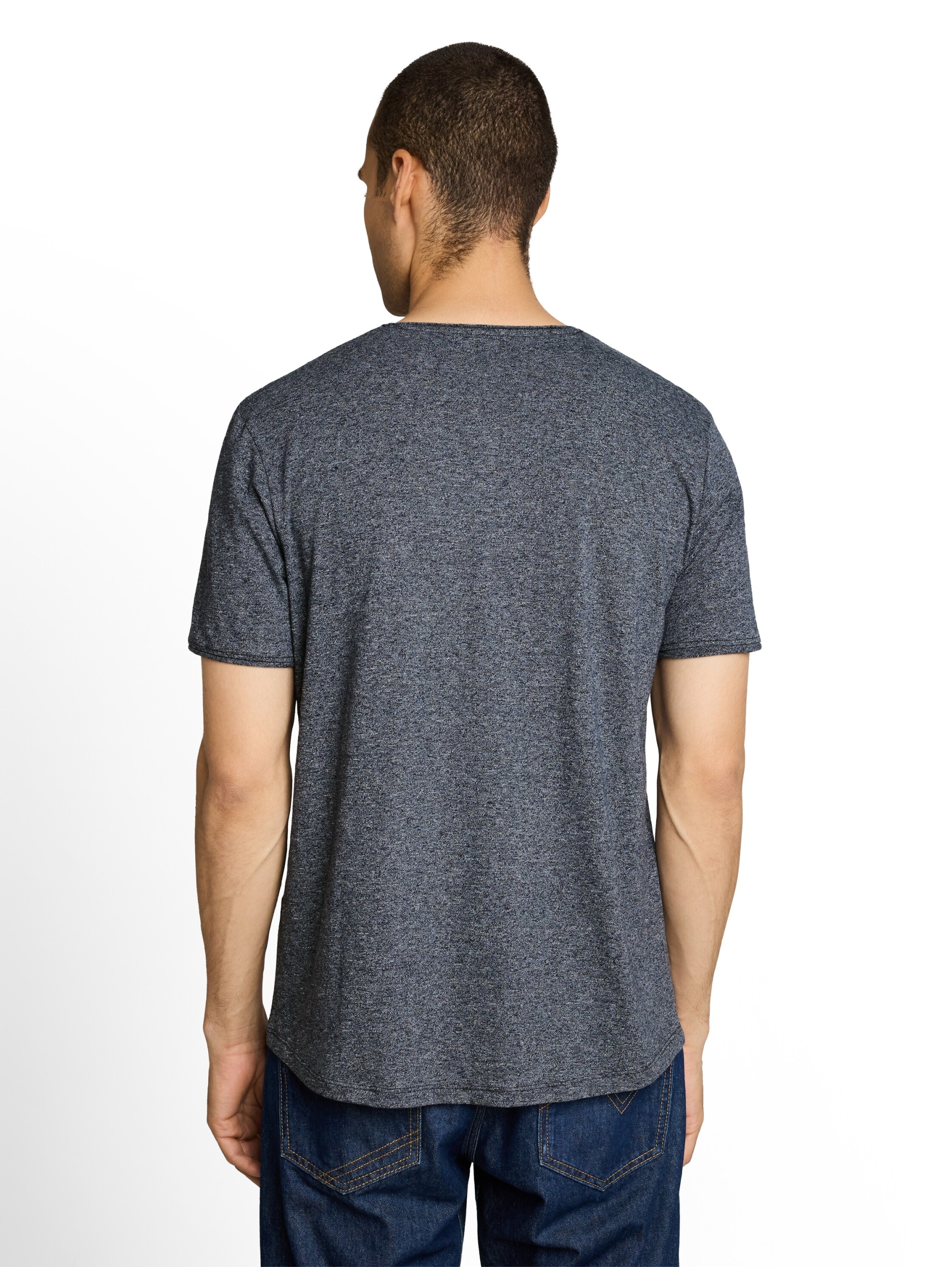 T-Shirt in Melange Optik #4