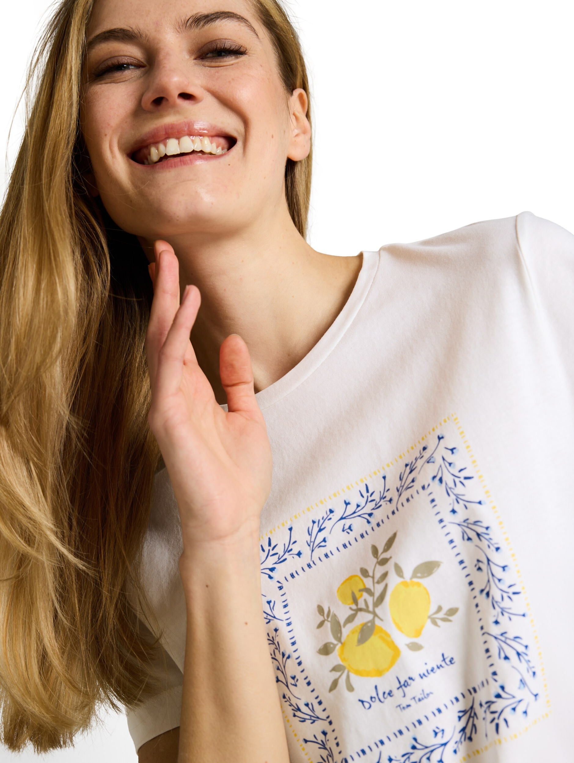 T-shirt basic crew neck print #6