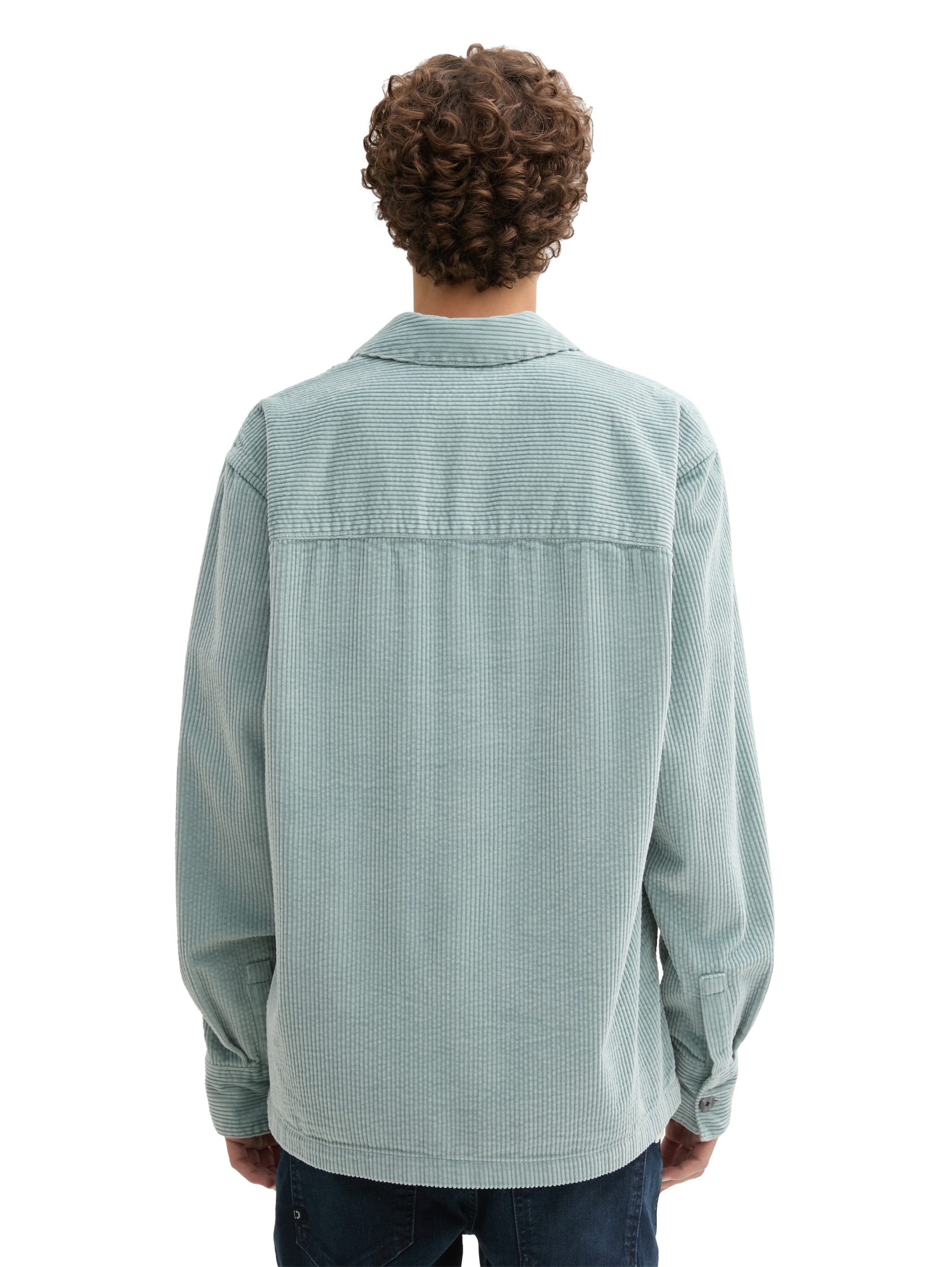 Relaxed Cord Overshirt #4