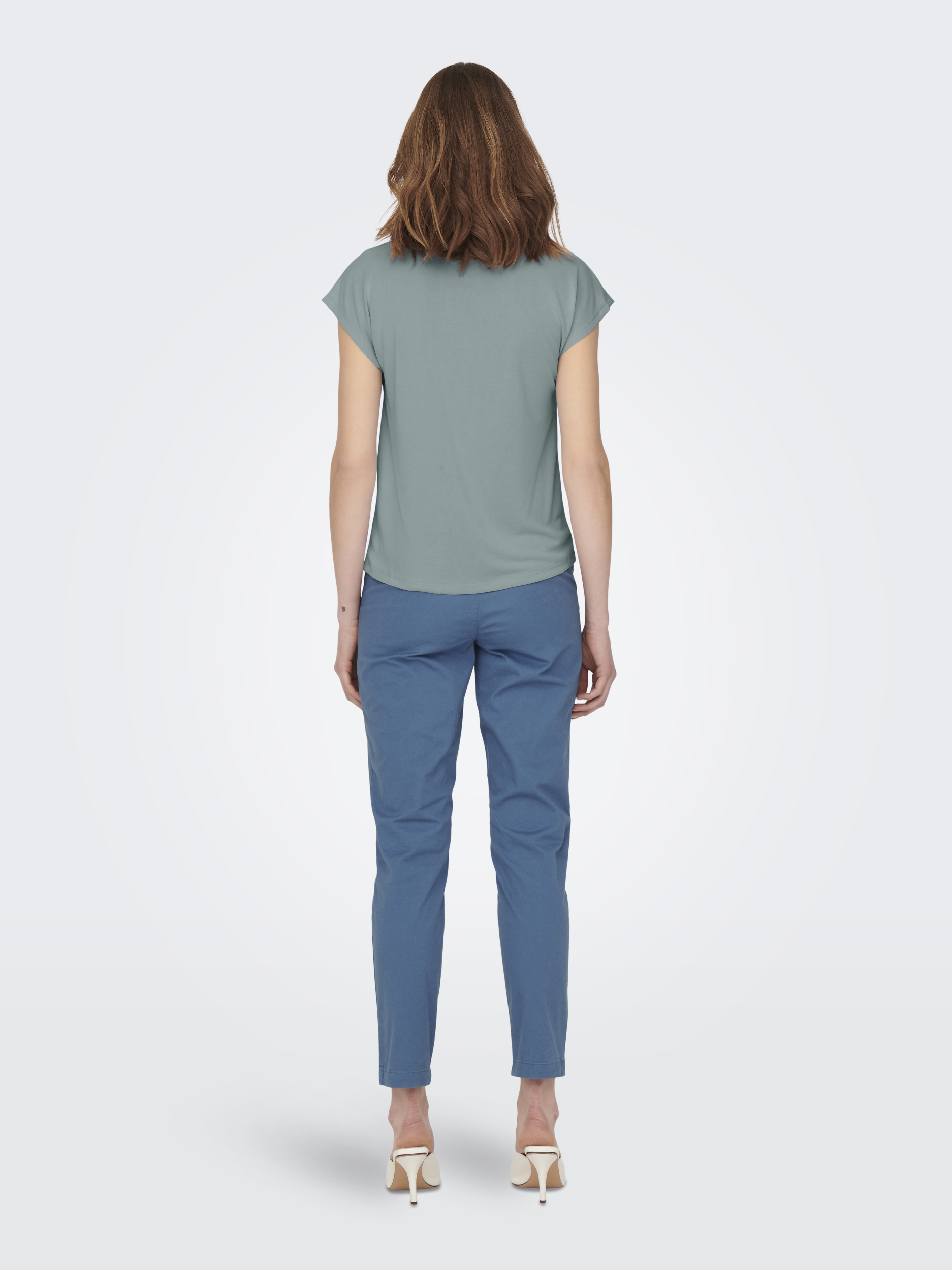 ONLFREE LIFE S/S MOD.V-NECK TOP JRS NOOS #4