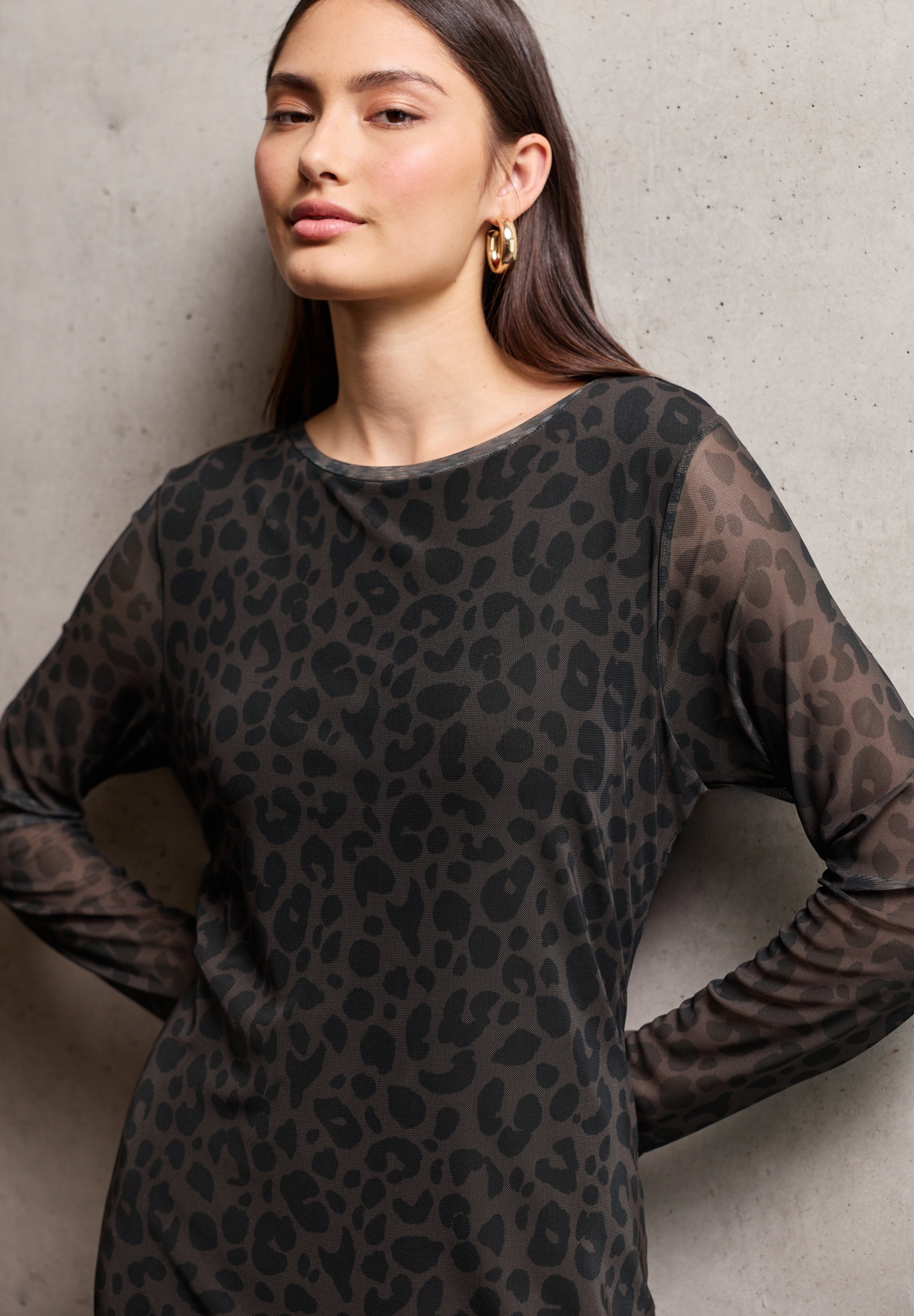 Mesh Dress_AOP #5