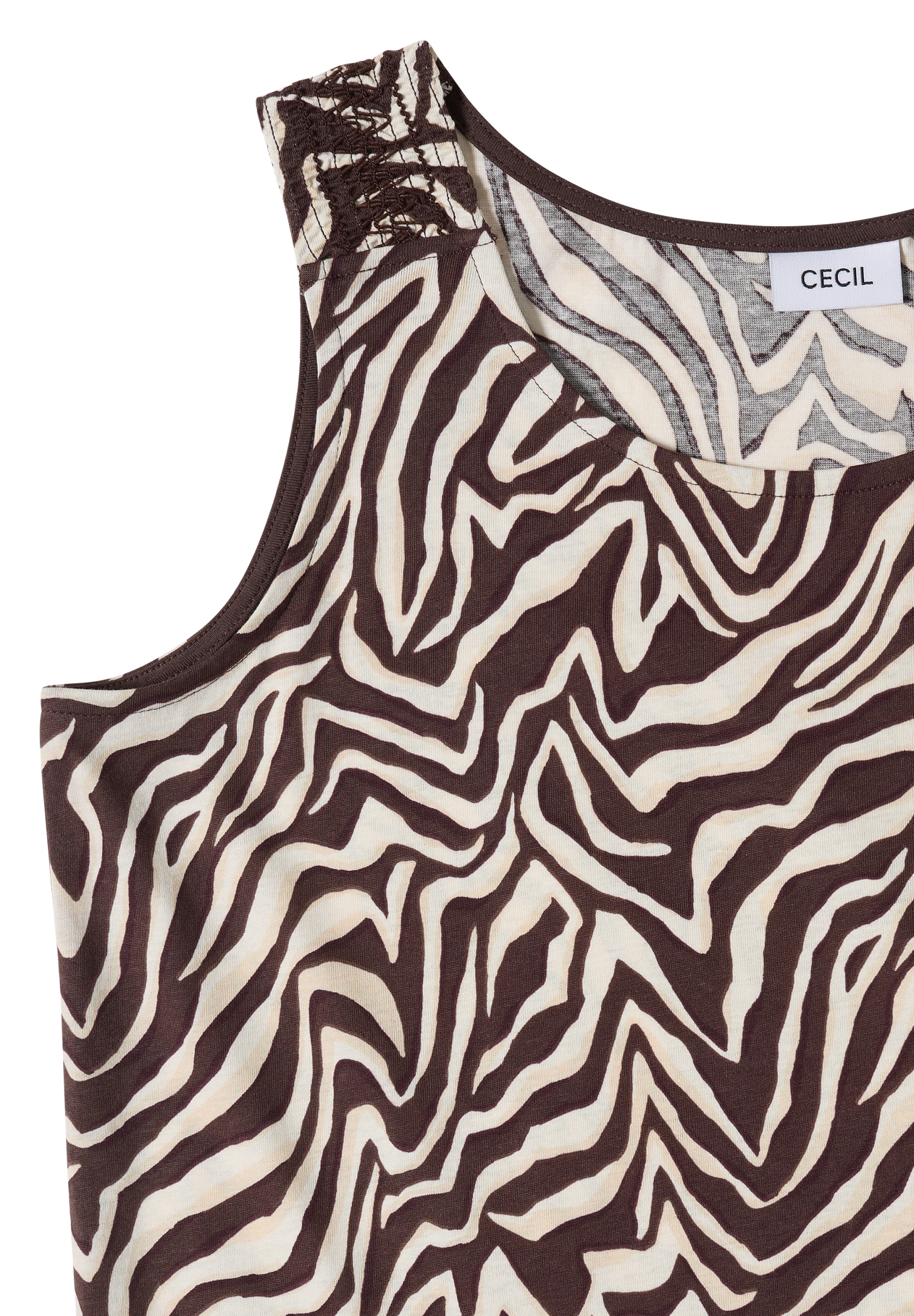 EOS_Small Zebra AOP Smock Top #2