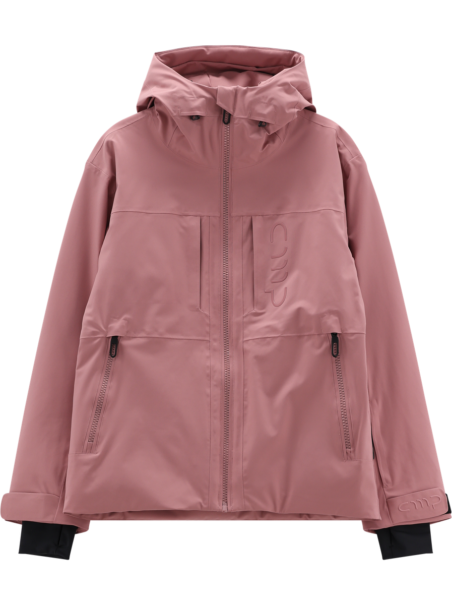 WOMAN JACKET ZIP HOOD WITH INNER GAITER #1