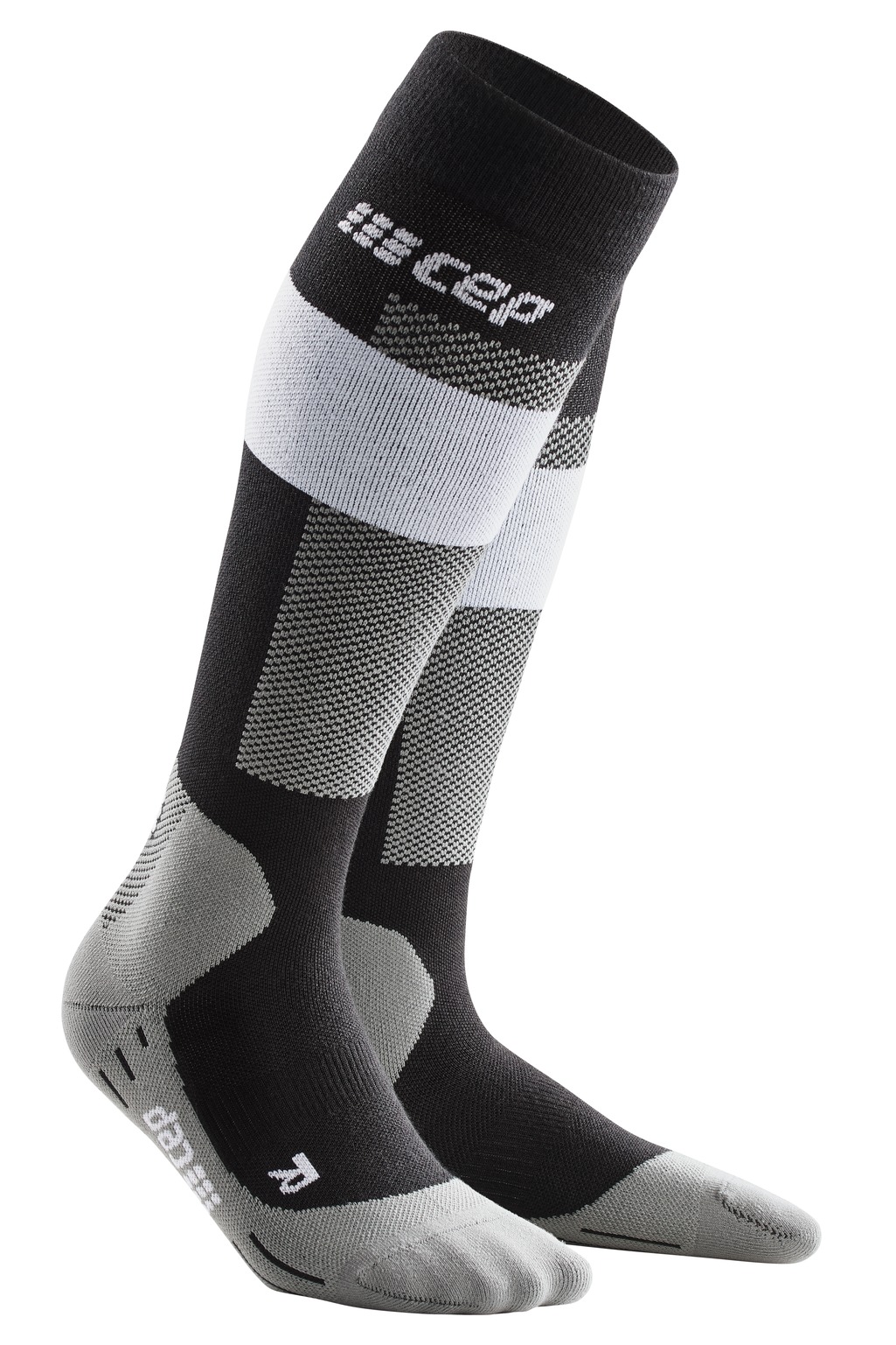 CEP merino socks, skiing, tall, v2, women #2